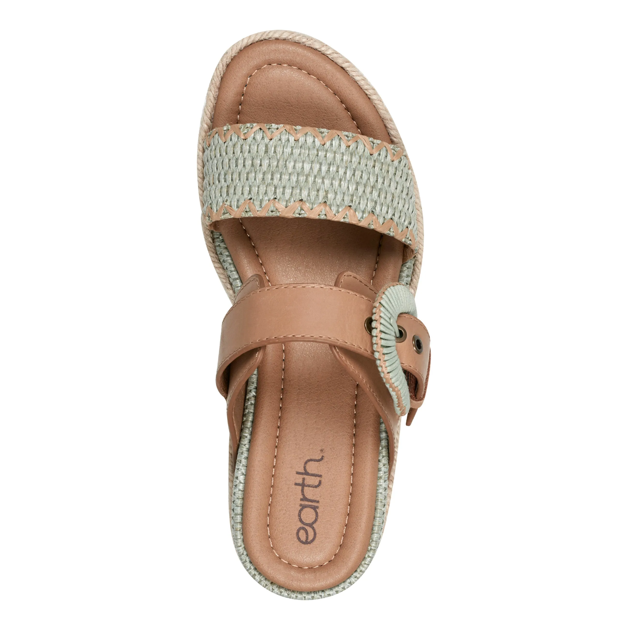 Chic Casual Footwear wellness Colla Platform Wedge Slip-On Sandals