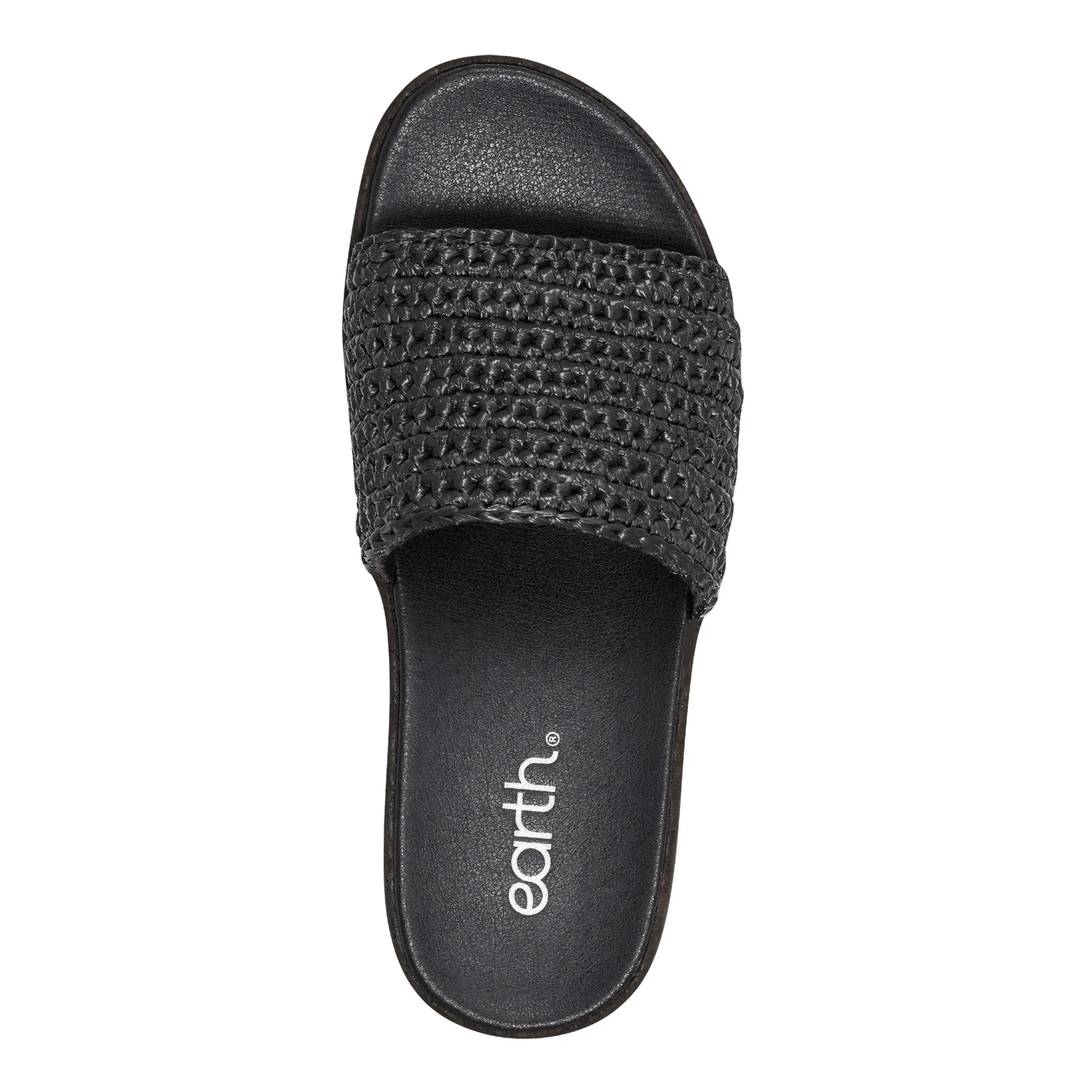 Sachan Casual Slip-on Wedge Platform Sandals Seamless Look Casual