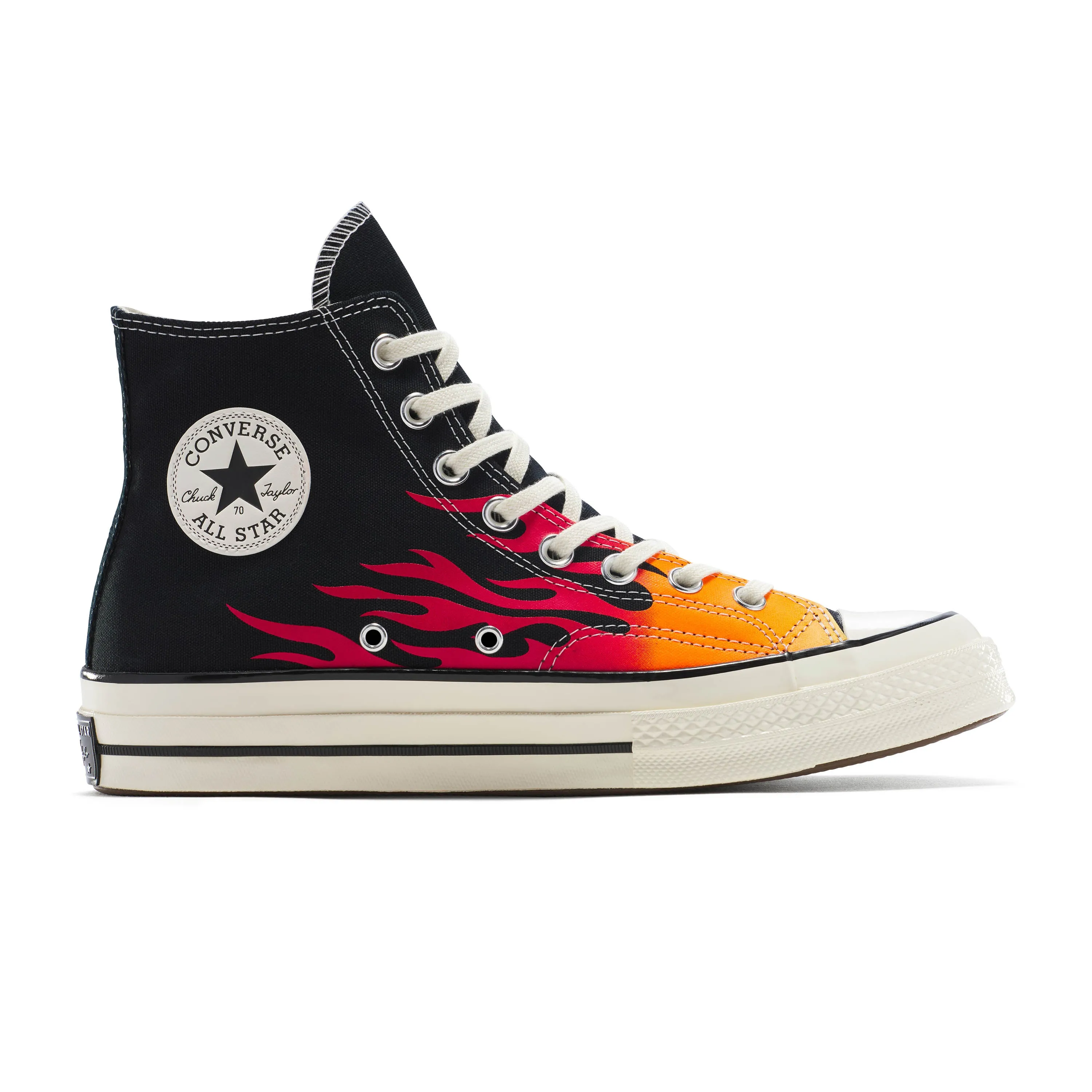 New Drop CONVERSE Chuck 70 Fire  Black/Red/Yellow A15610C