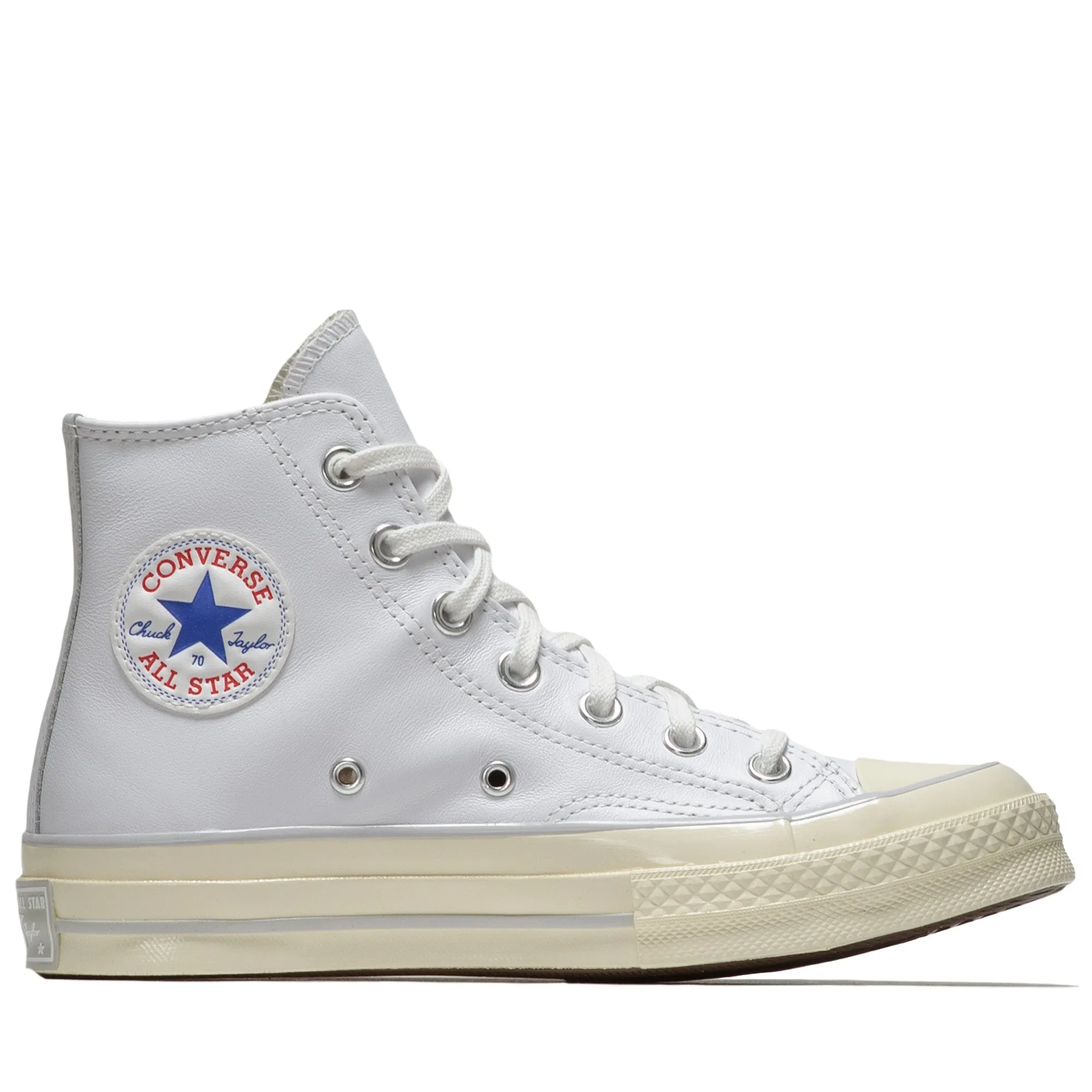 Harbor Mood Converse Chuck 70 Leather - White/Fossilized