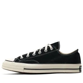 Breathable Daily Walk Converse Chuck 70 Low - Canvas Black/Black