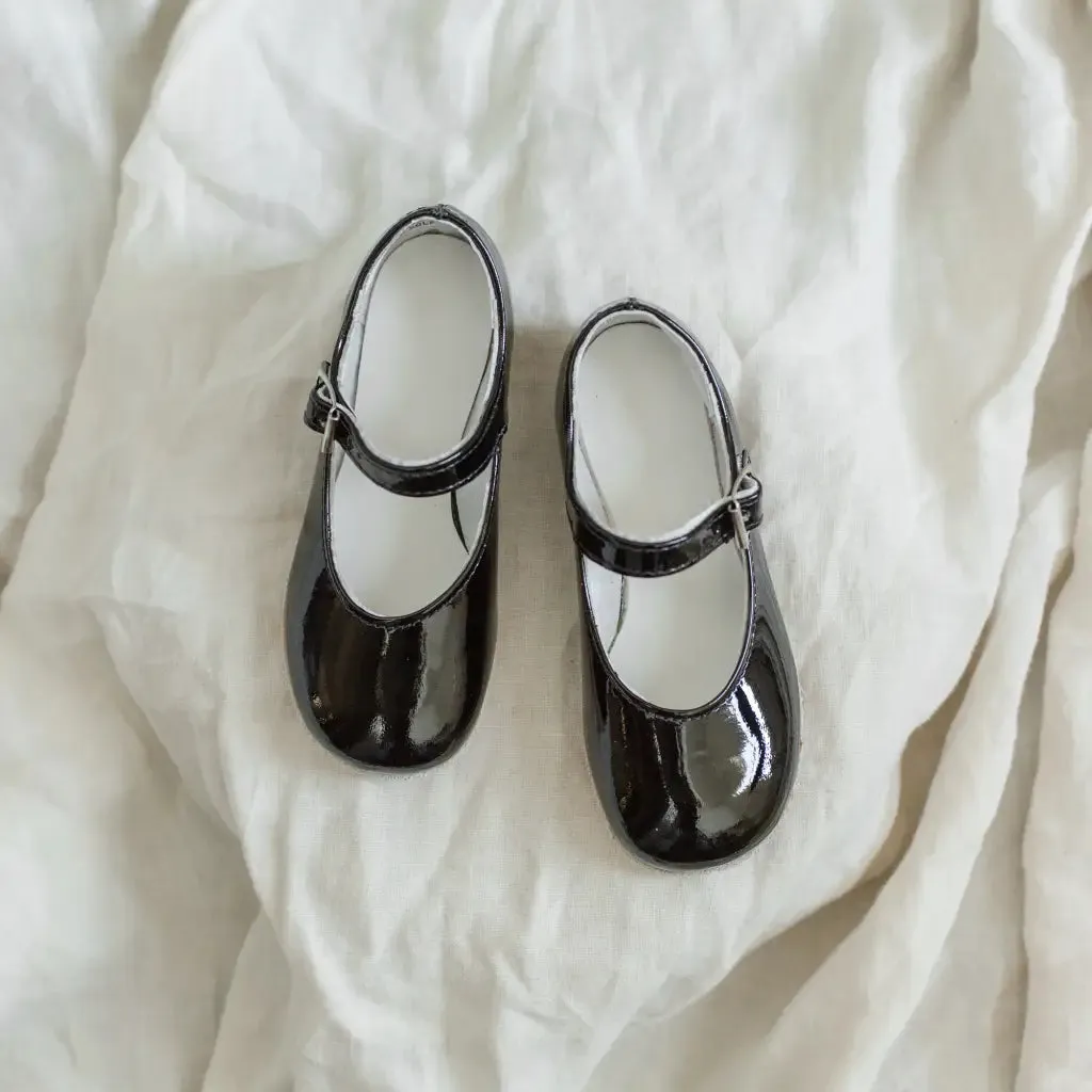Tech Knit Emma Mary Jane - Black Patent