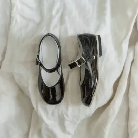 Comfortable Weekend Casual Emma Mary Jane - Black Patent