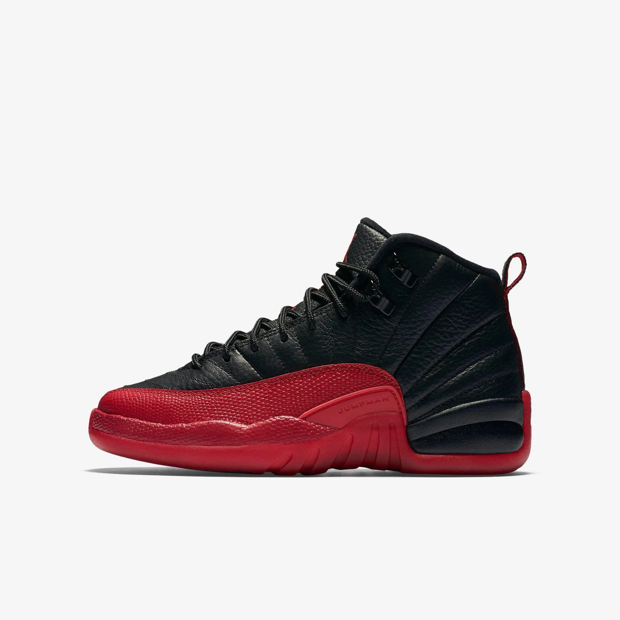 Walk Casual Ergonomic Toe Box (GS) Air Jordan 12 Retro 'Flu Game / Bred' (2025) 153265-002-25