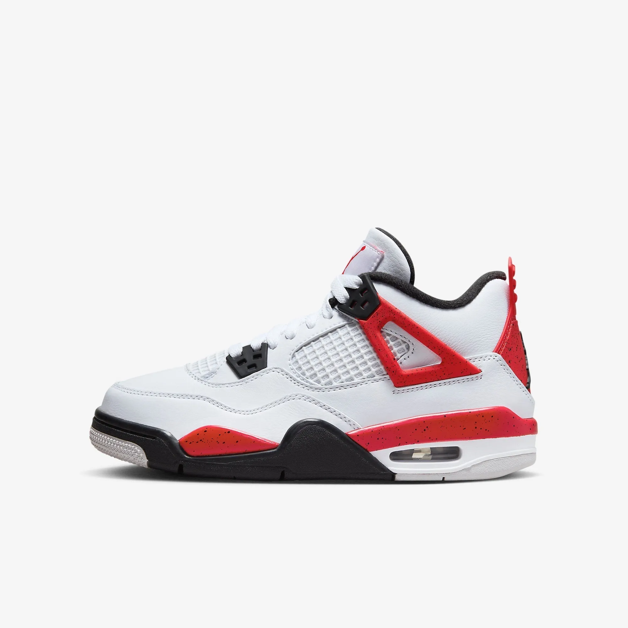 (GS) Air Jordan 4 Retro 'Red Cement' (2023) 408452-161 Shock Edge