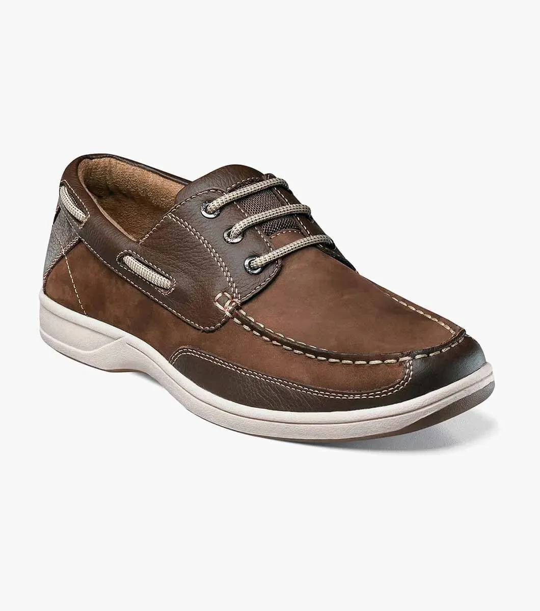On Track Mid Top Lakeside Moc Toe Oxford