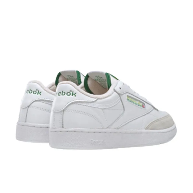 Reebok Club C 85 Vintage FTWWHT/GLEGRN/ACIYEL GY7199 Feather Light Modern Commuters