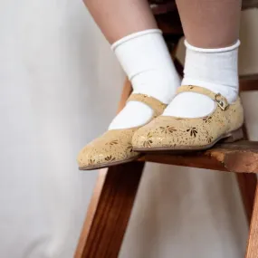 Riley Mary Jane - Gold Glitter Stylish