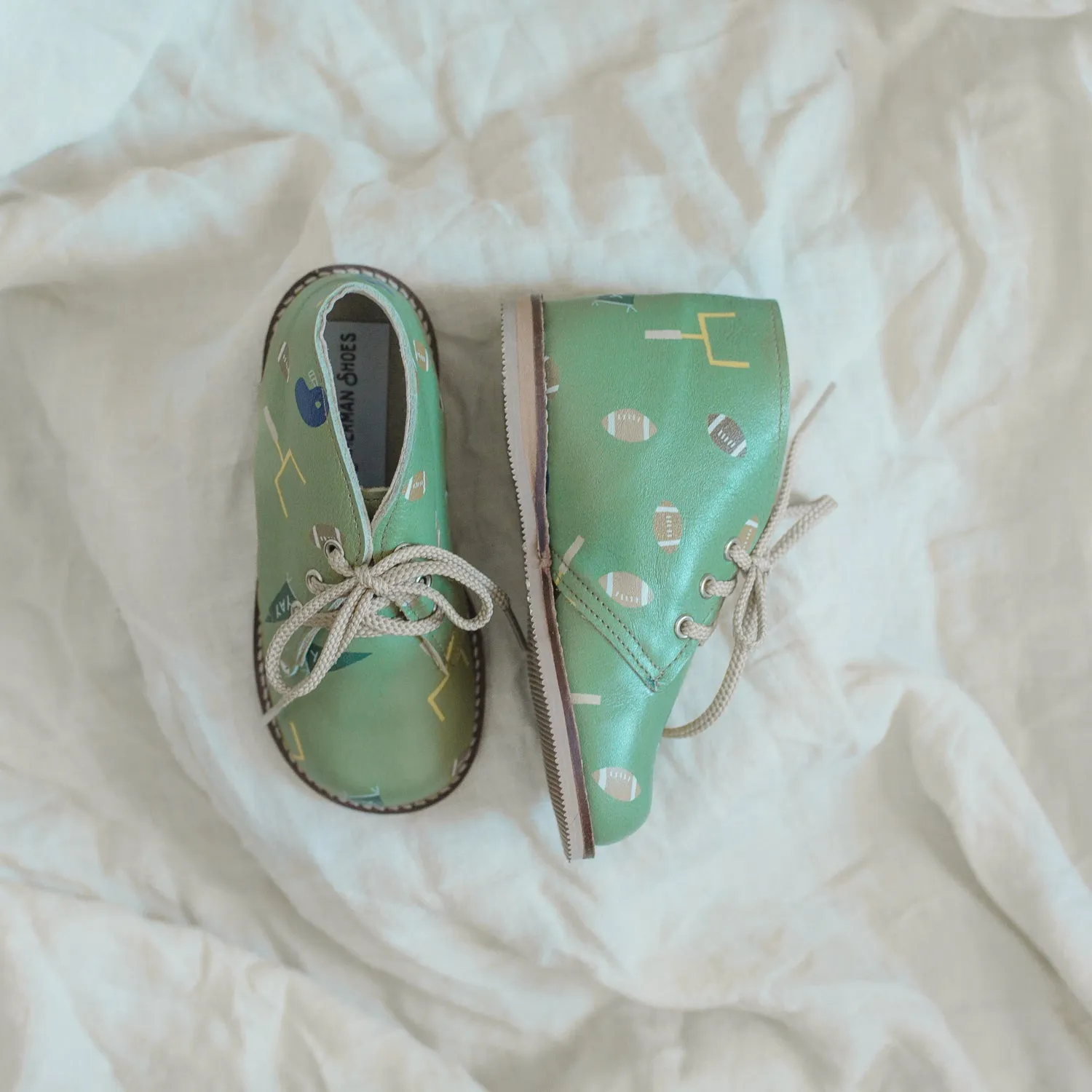 Quick Drying River Crossing Desert Boot - Football Print