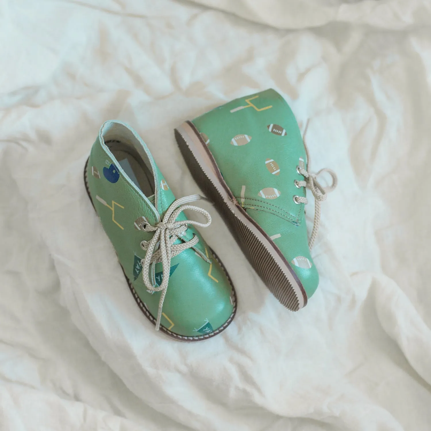 Desert Boot - Football Print Rain Terrain Modern Design