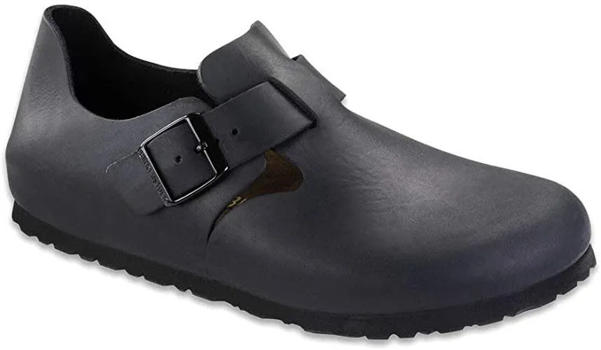 Active Wear Chic Layered Look London | Oiled Leather | Black