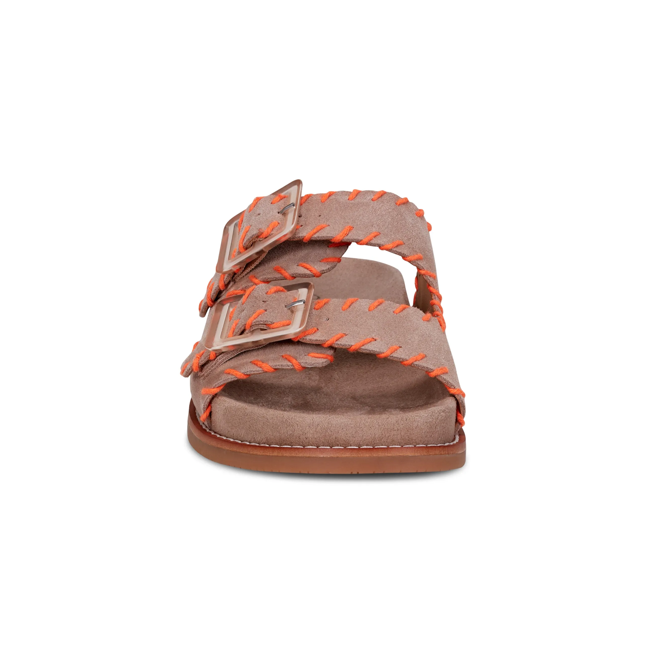 Bare Motion Fausto Round Toe Casual Flat Strappy Sandals