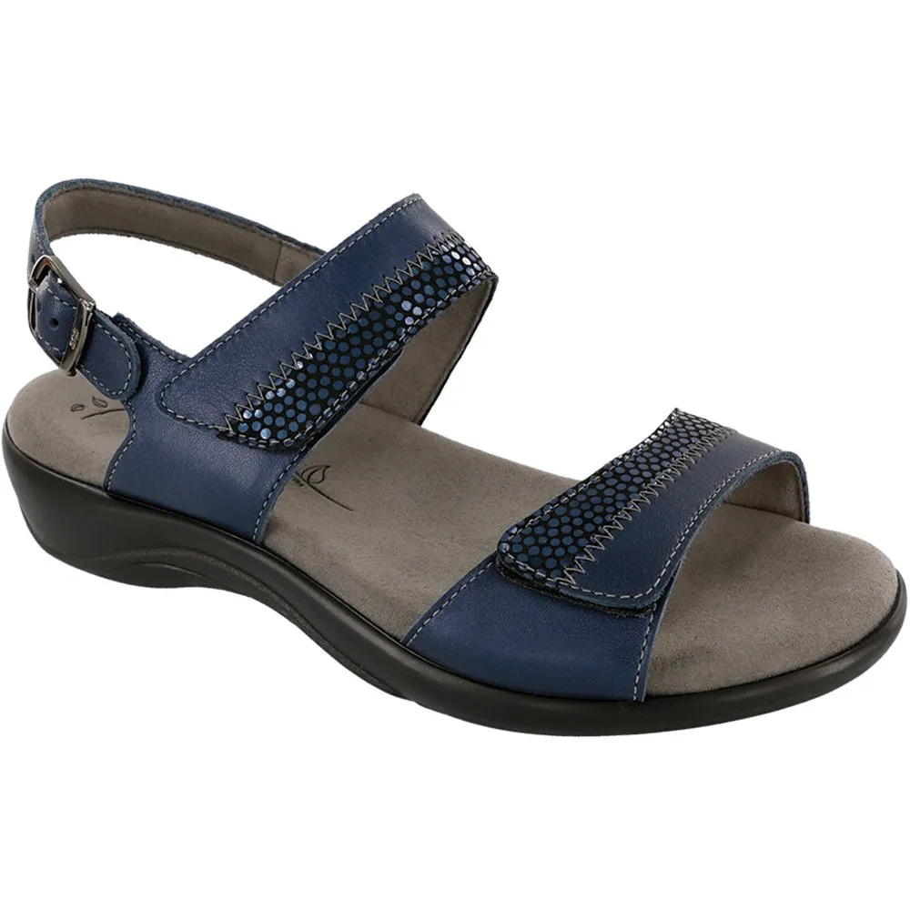 Nudu - Navy Adjustable Fit Relaxed sandals