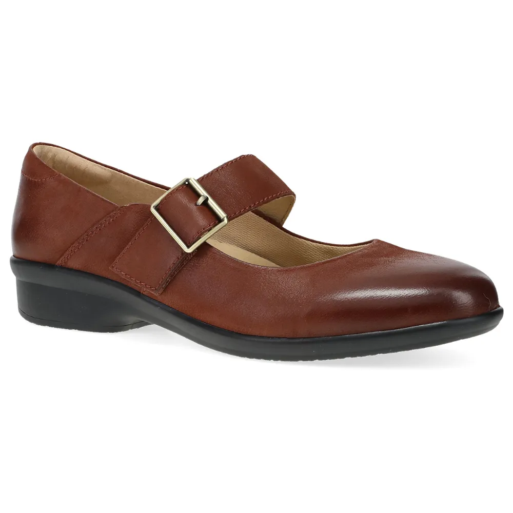 Collette Russet Burnished Nubuck Global Traveler