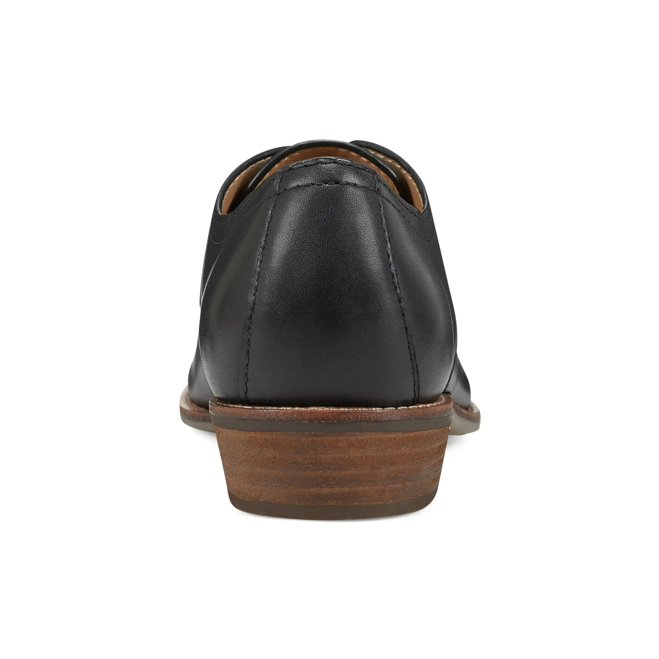 Eane Stacked Heel Casual Lace-Up Loafers Protective Layer Dust Guard