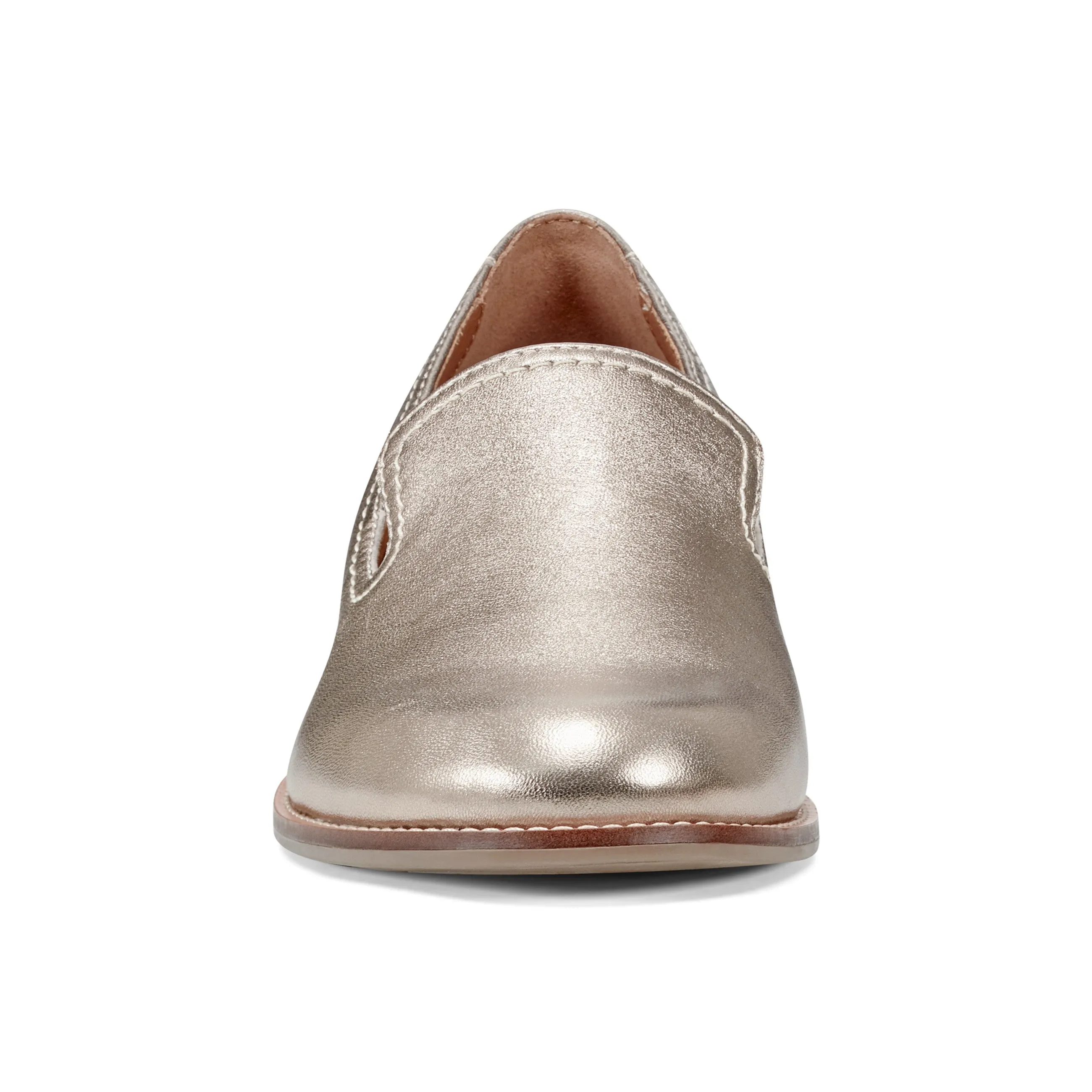 Edna Round Toe Casual Slip-on Flat Loafers Flexible Frame Rough Trail Hiker Hiking Trail