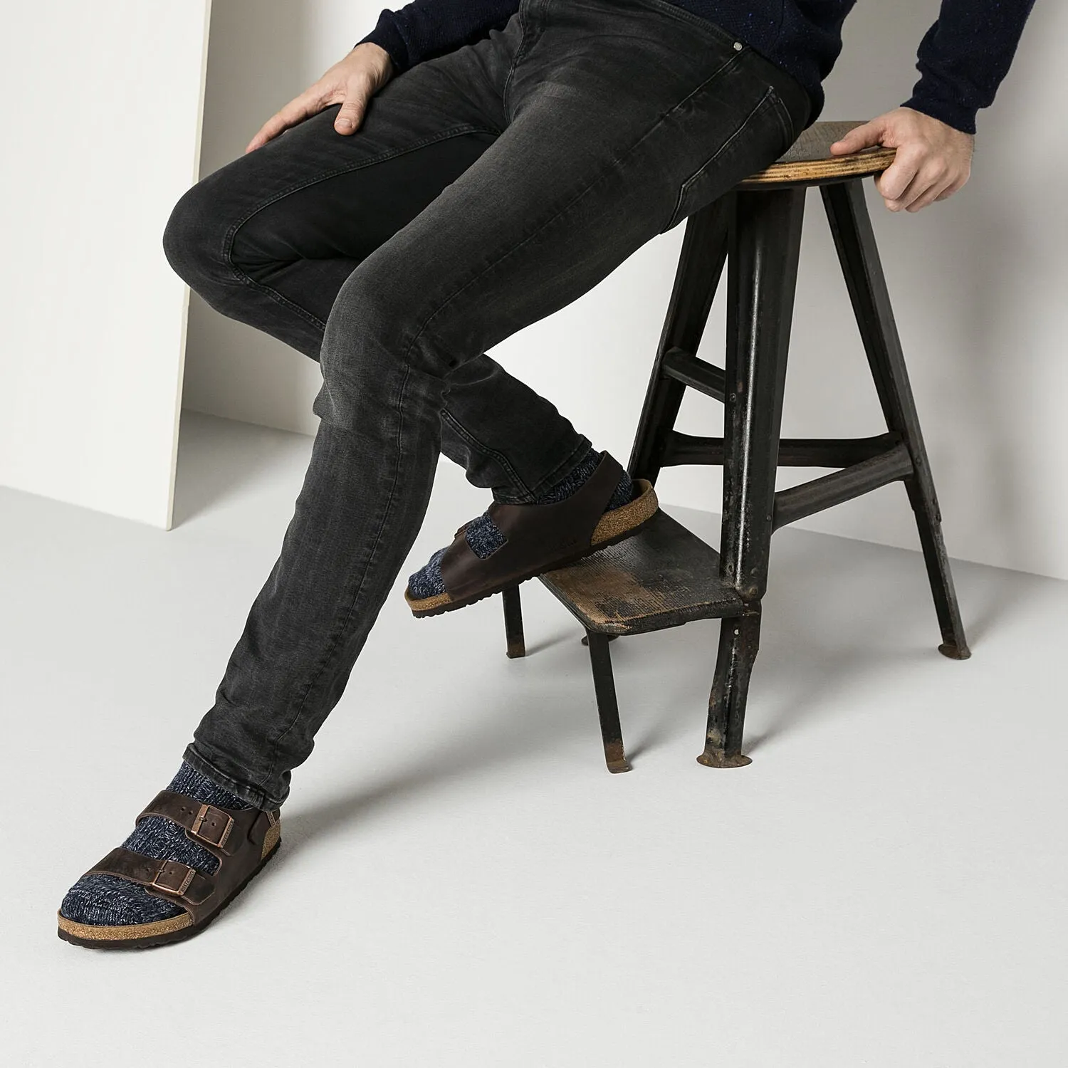 Comfy Slides Milano | Oiled Leather | Habana Brown