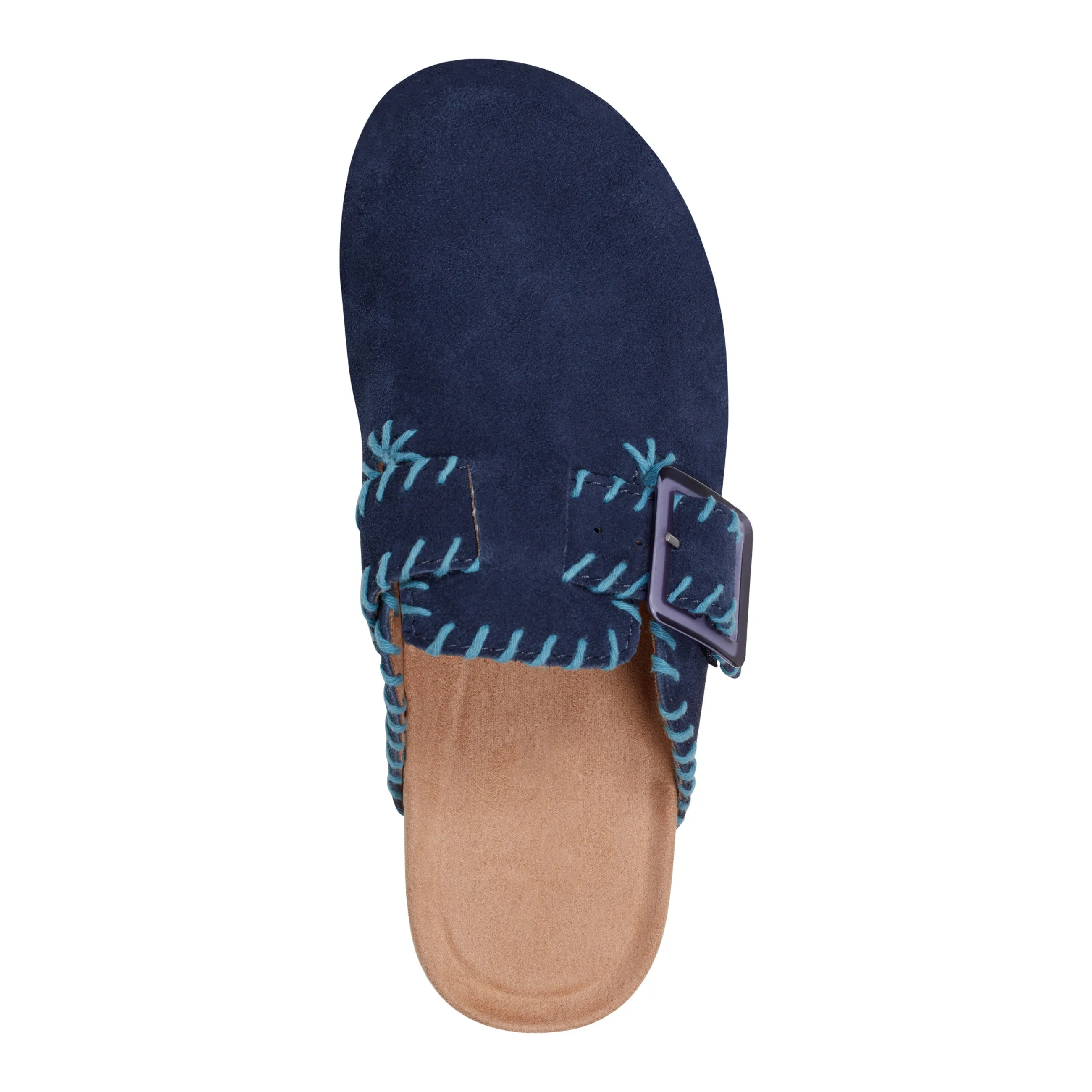 Comfortable Step Easy On/Off Gena Round Toe Slip-on Flat Casual Clogs