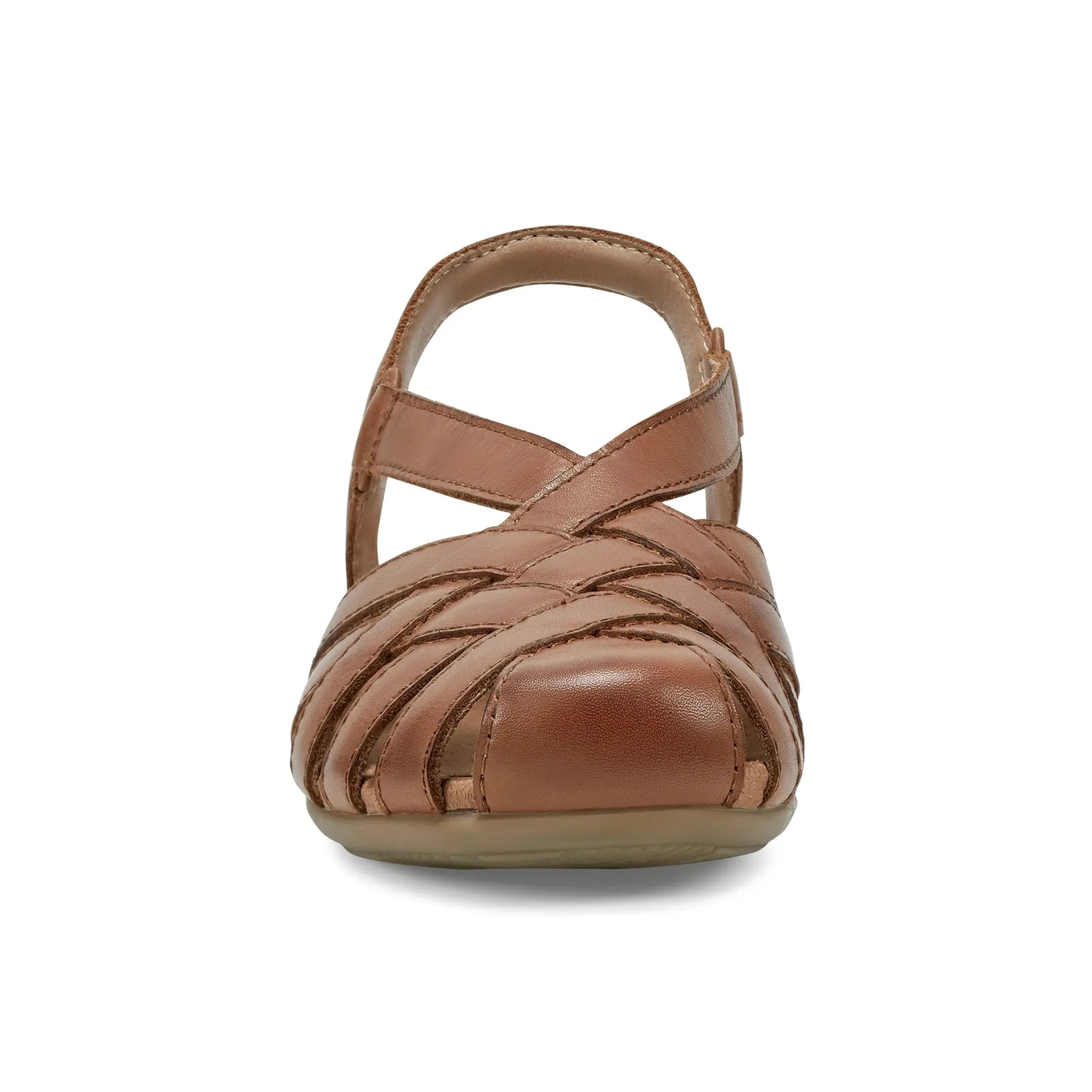 Foot Clear Berri Woven Casual Round Toe Slip-on Sandals