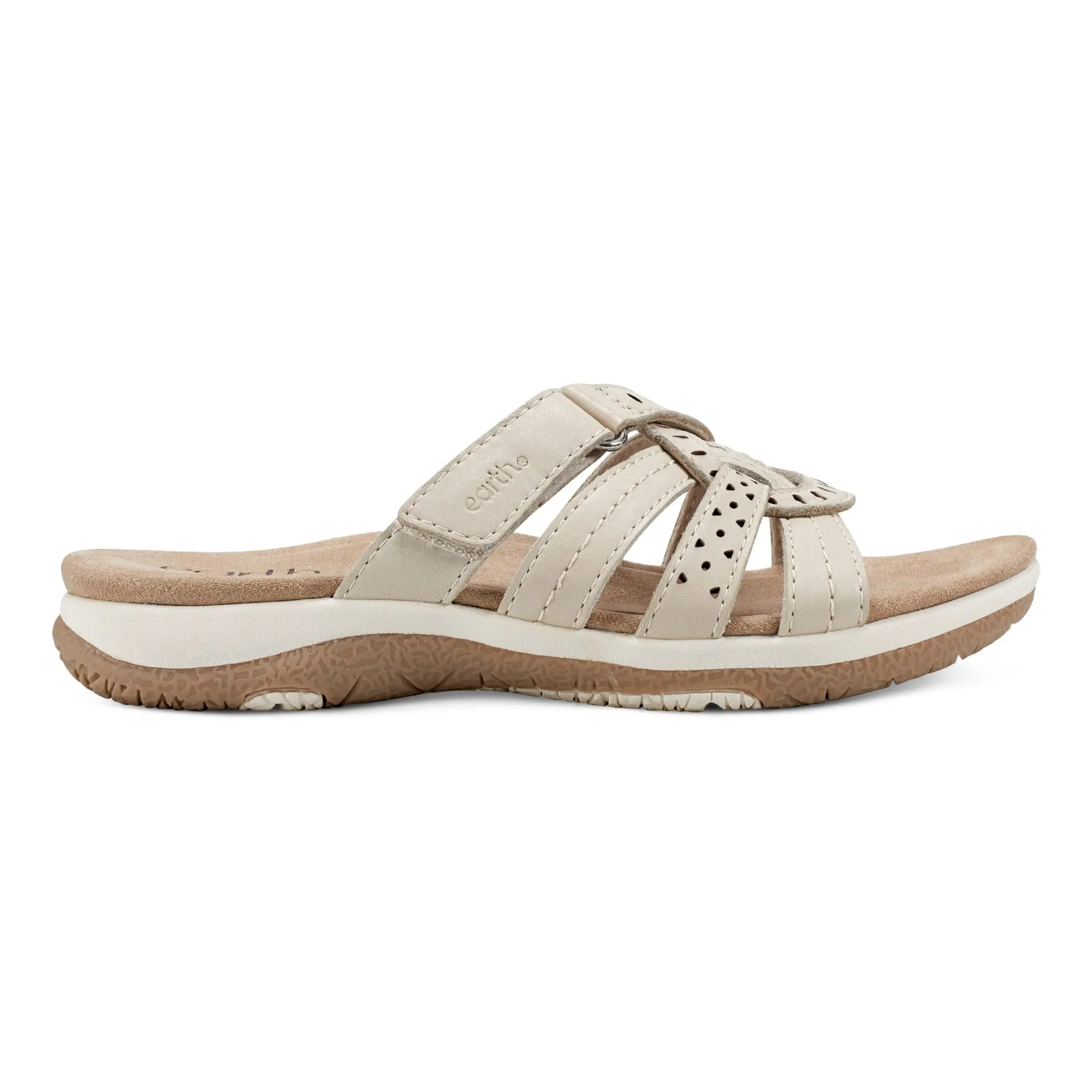 Elegant Summer Footwear Sassoni Strappy Casual Slip-On Flat Sandals