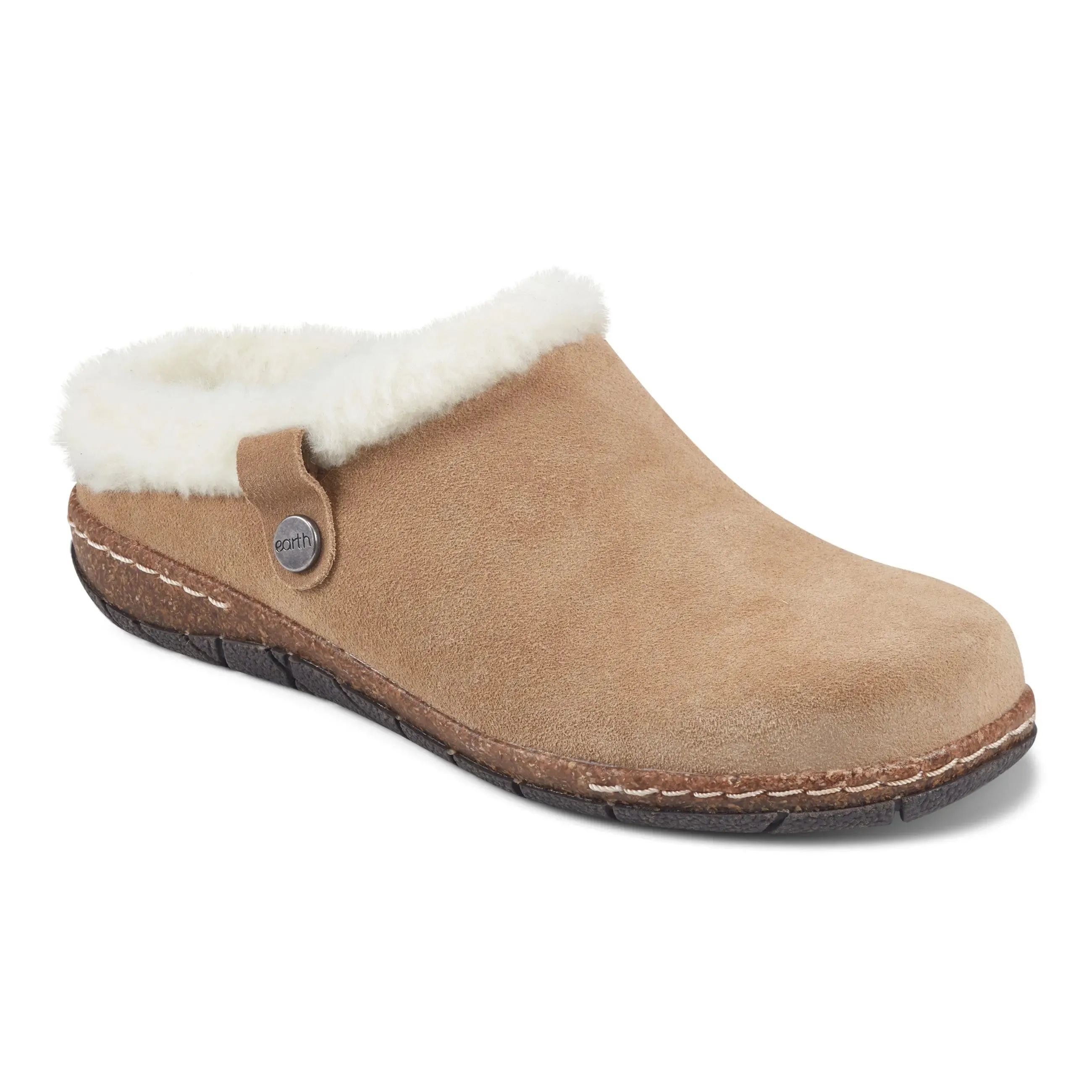 Classic Casual Shoes Dawn Move Elena Cold Weather Round Toe Casual Slip-on Clogs