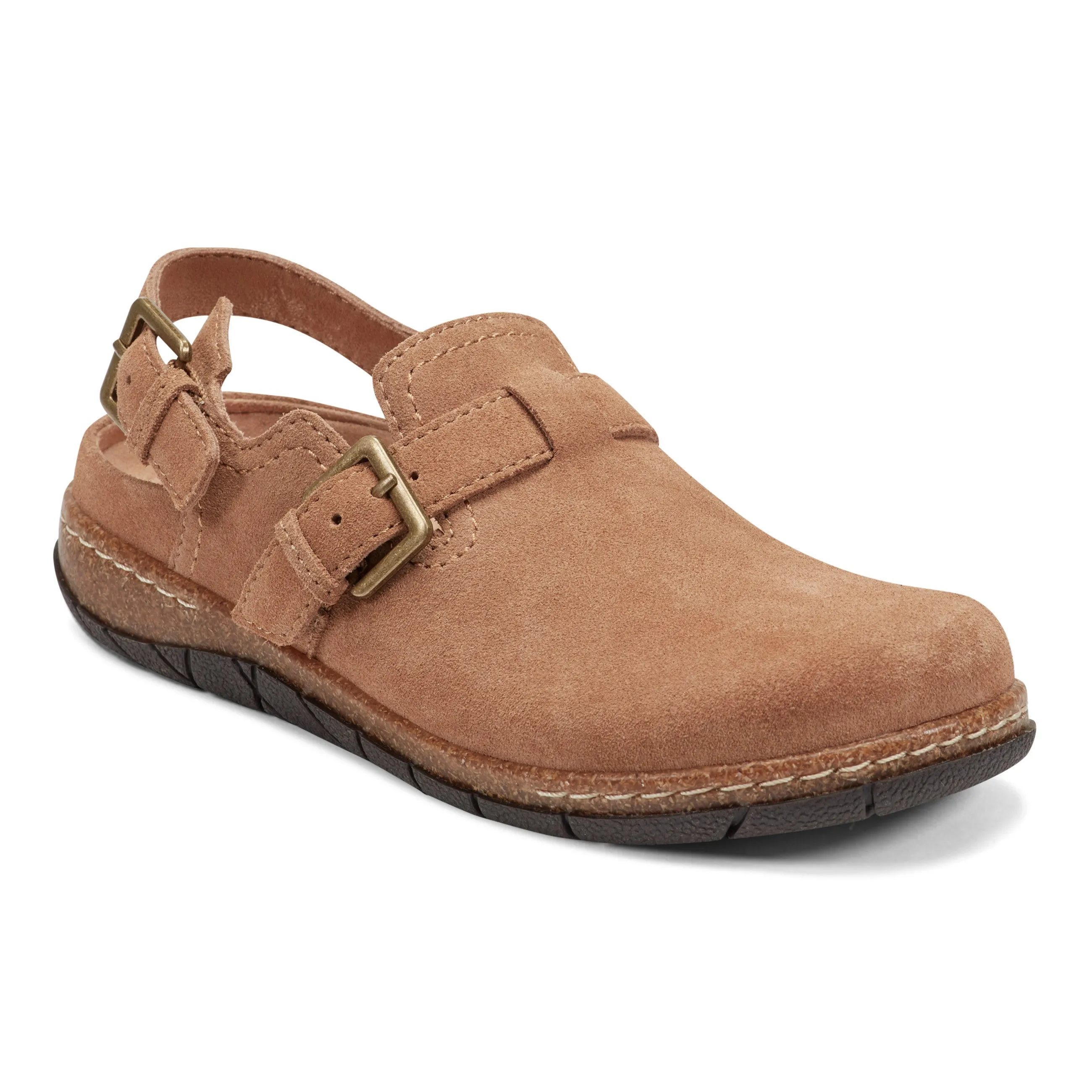 Elmonte Round Toe Slingback Clogs All-day Slip-ons