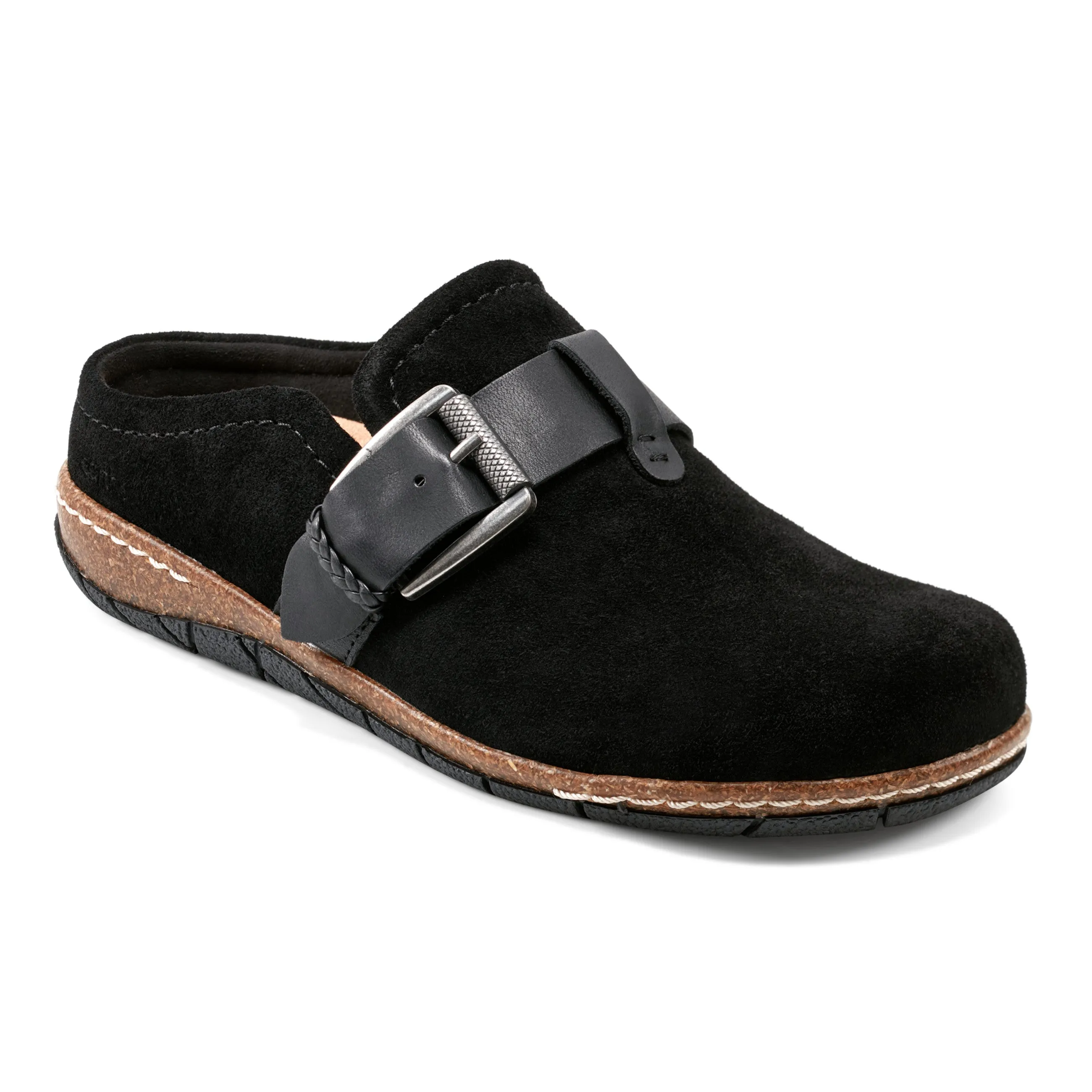 Eras Casual Slip-on Round Toe Flat Clogs Clean Cut Sleek Silhouette