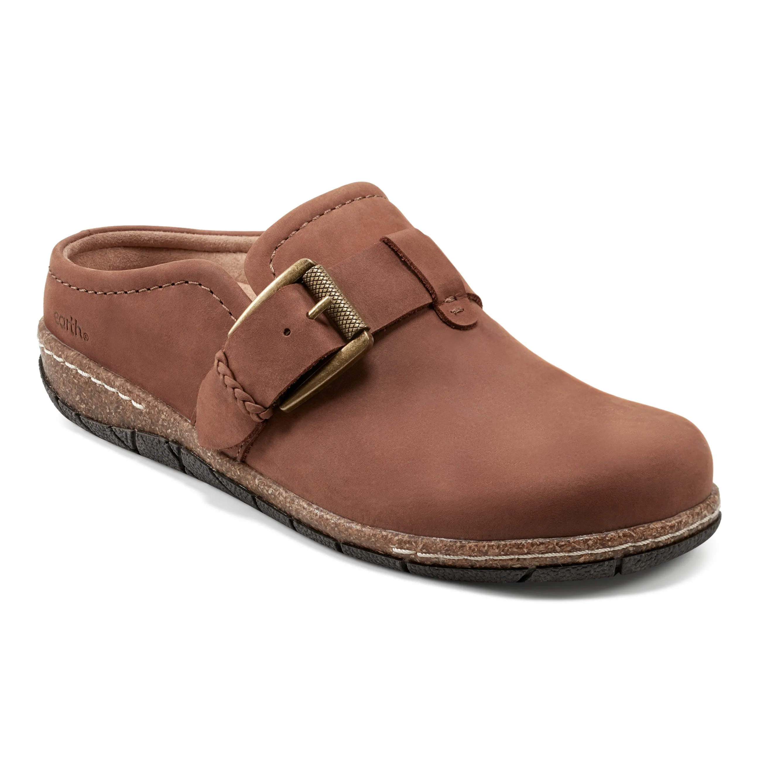 Eras Casual Slip-on Round Toe Flat Clogs Stable Walk Event Lane