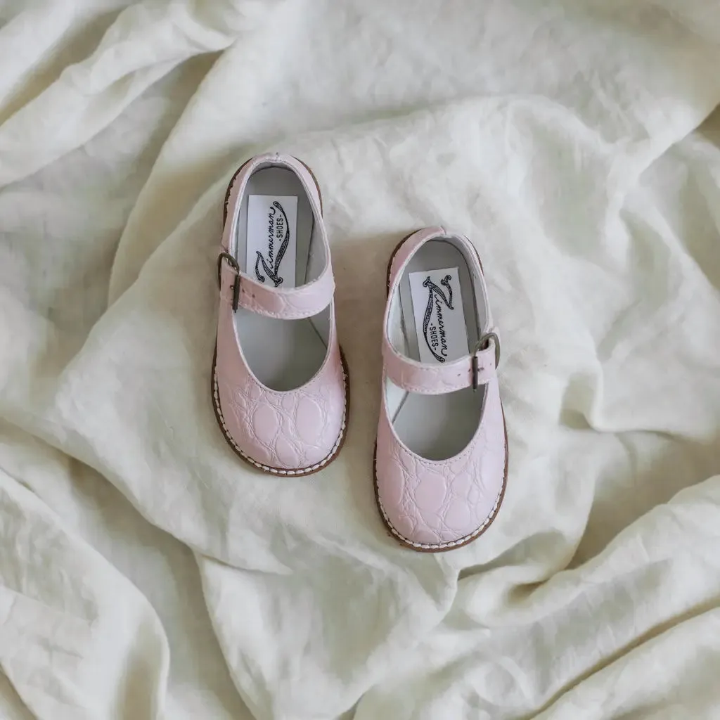 Etta Mary Jane - Pink Pebble Training Gloss Finish