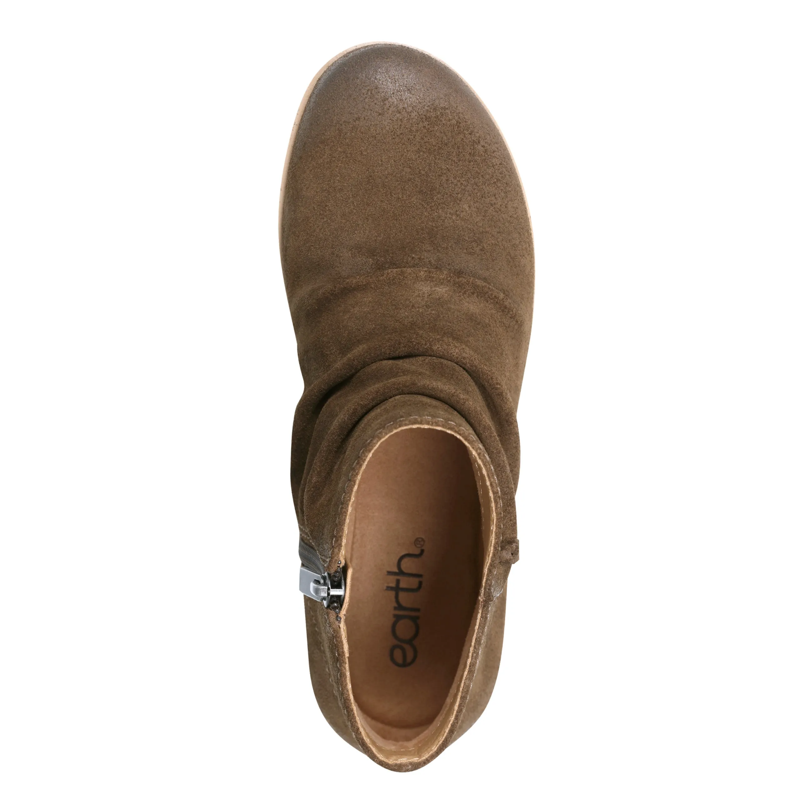 Hilaree Water Repellent Round Toe Ruched Casual Booties Sturdy Construction Padded Interior Rough Trail Hiker