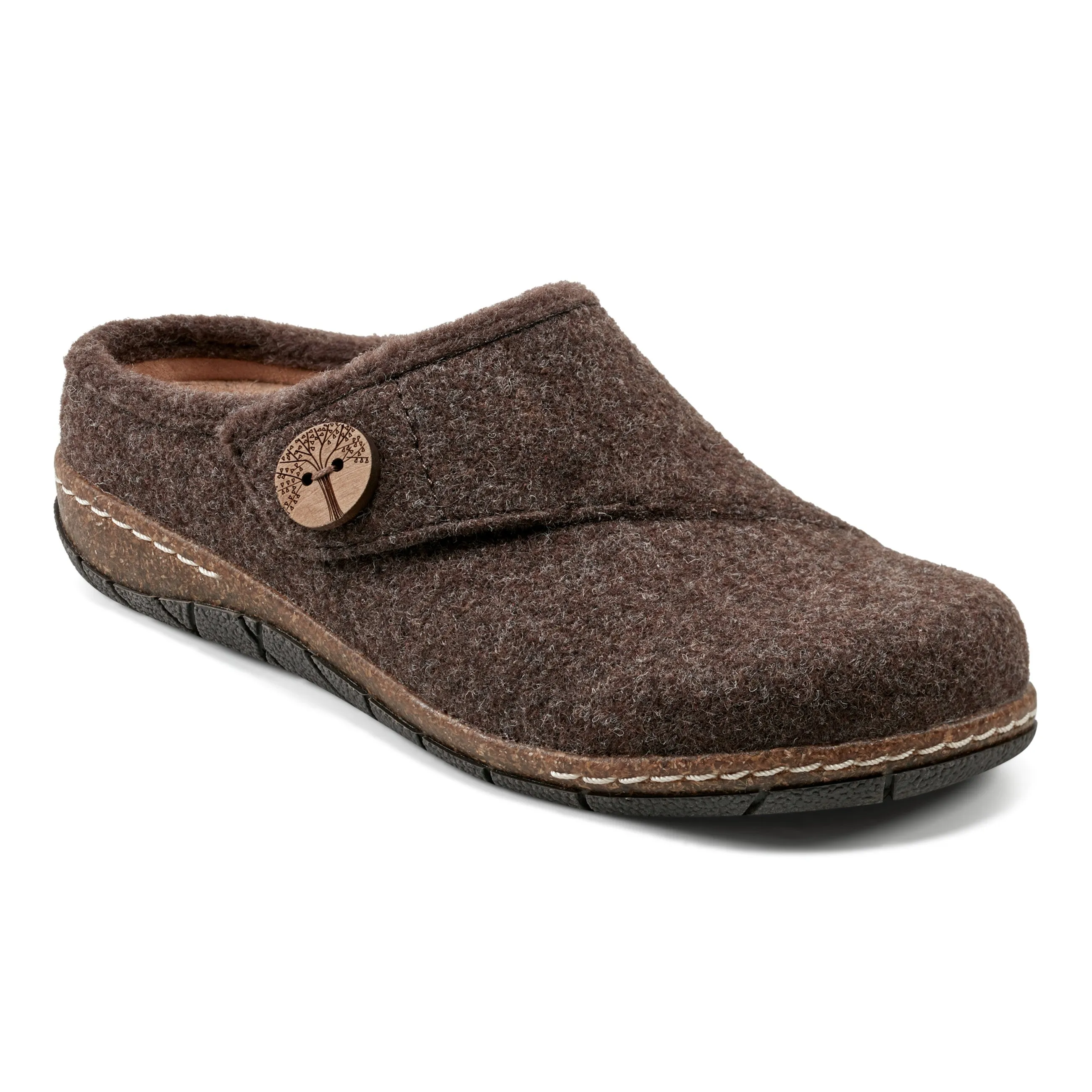 Daily Guard Ezra Round Toe Casual Slip-on Flat Clogs