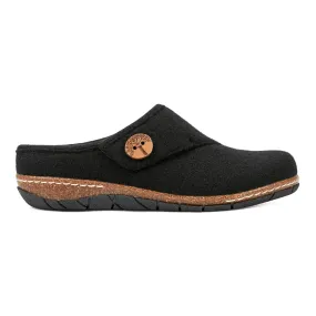 Ezra Round Toe Casual Slip-on Flat Clogs Office-Ready Footwear