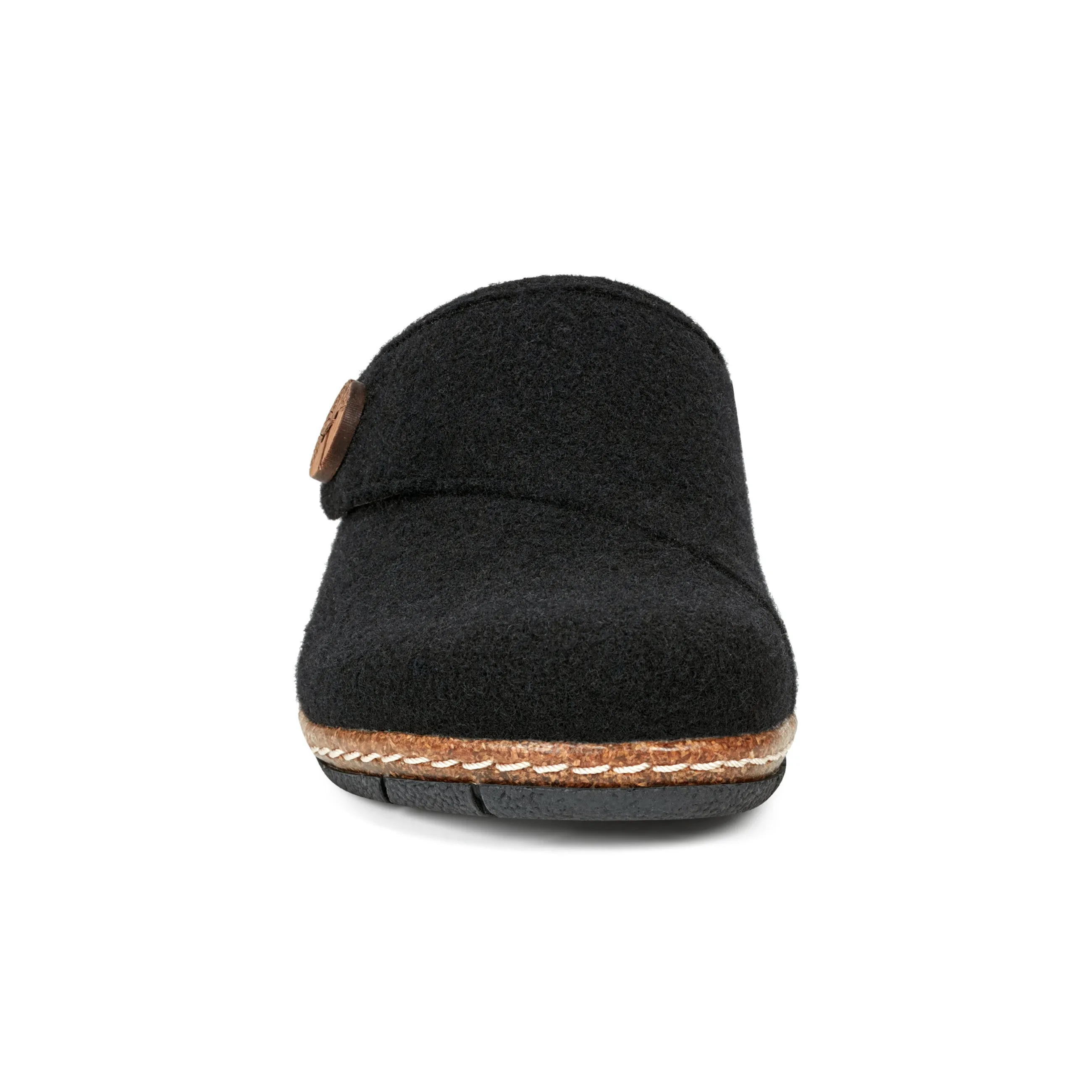 Ezra Round Toe Casual Slip-on Flat Clogs Relax Fit