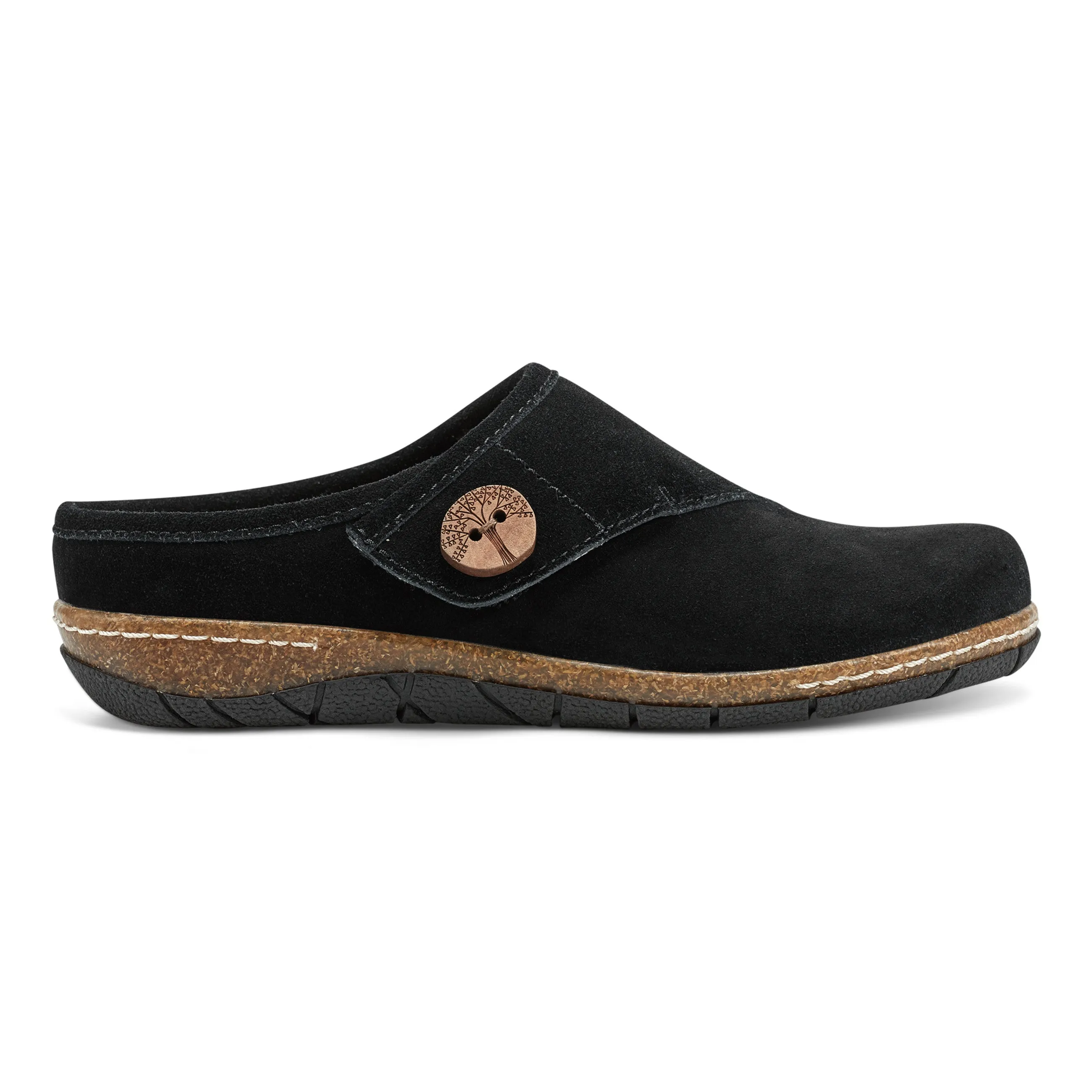 Book Spot Lane Ezra Round Toe Casual Slip-on Flat Clogs