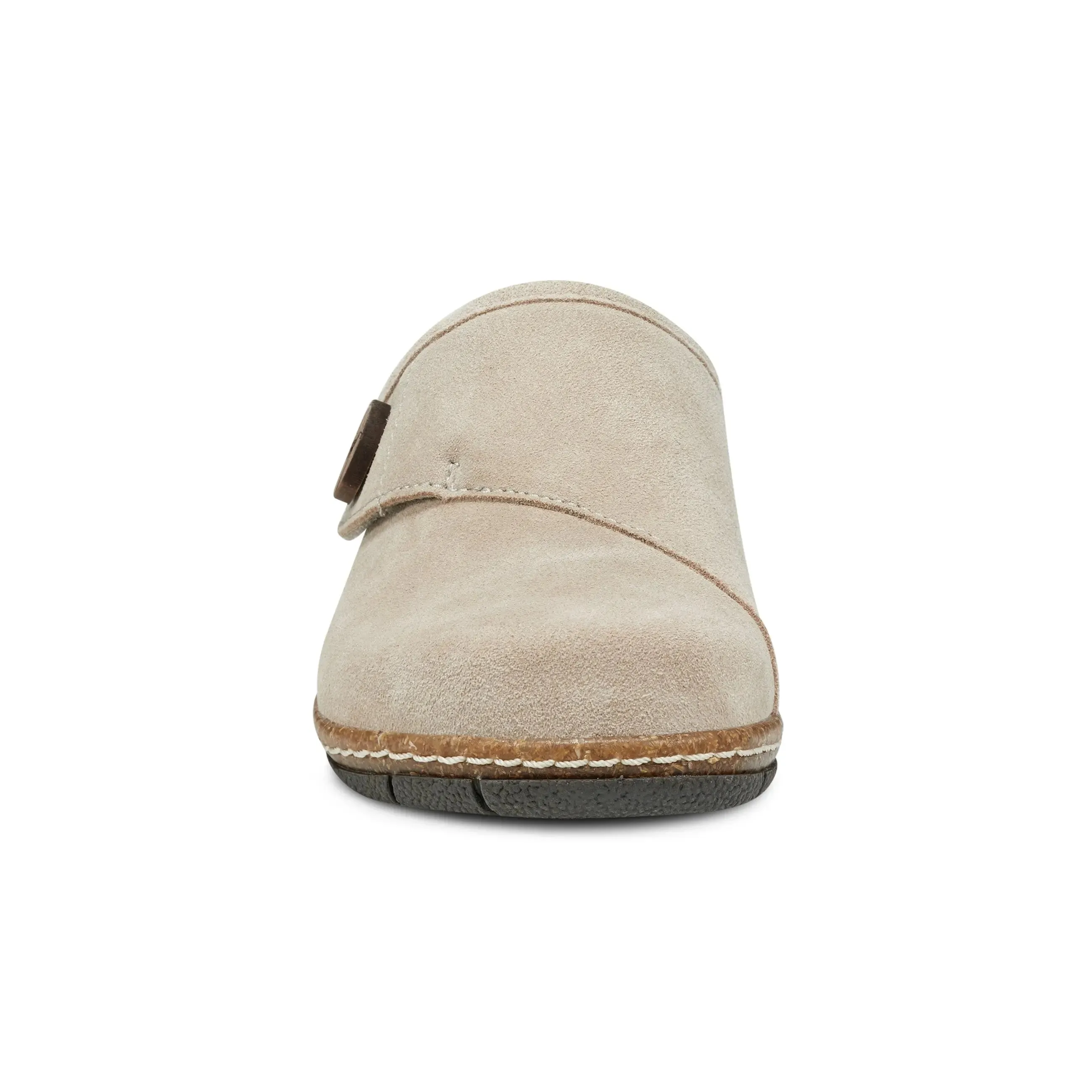 american casual Toe Sure Ezra Round Toe Casual Slip-on Flat Clogs