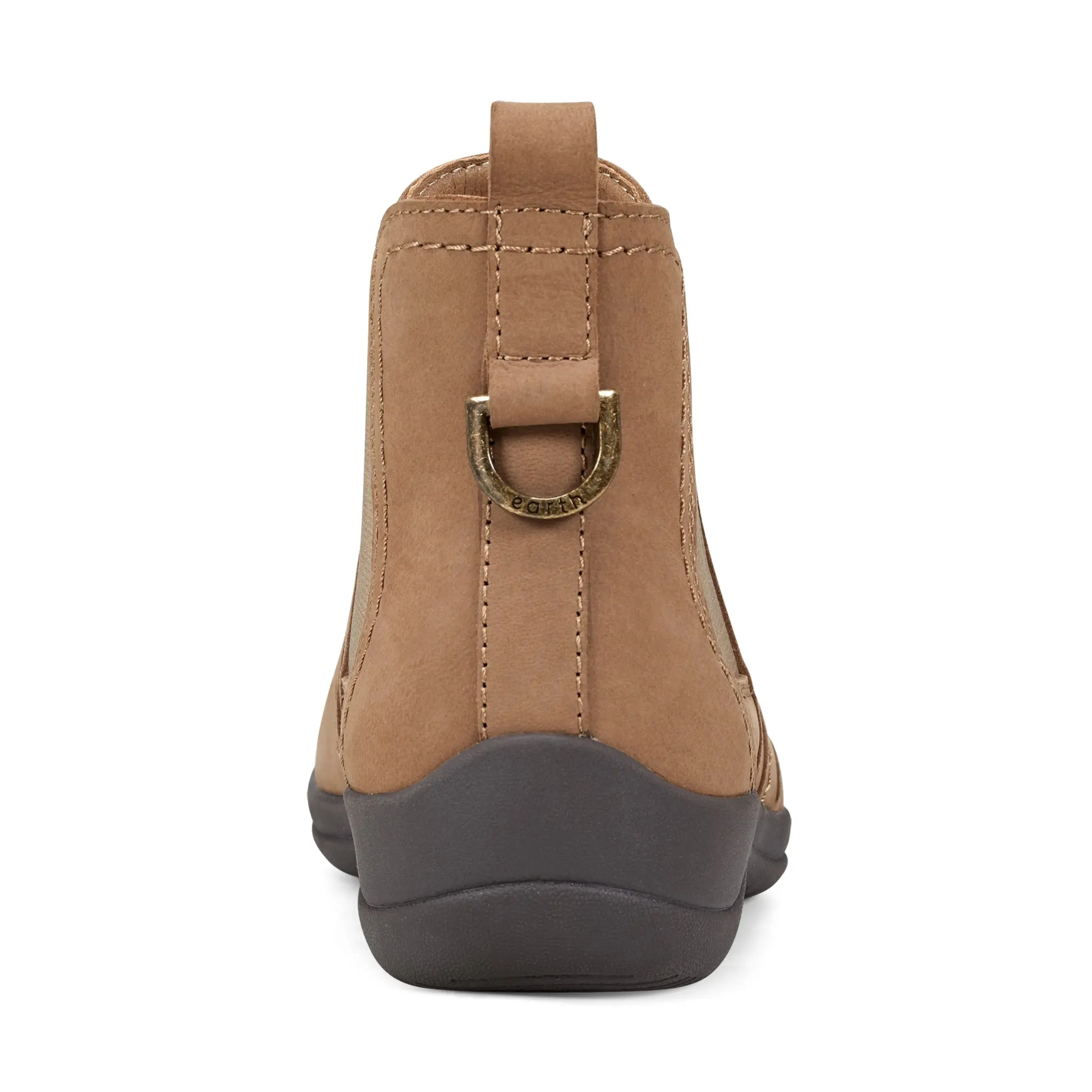 Reinforced Form Adventure Journey Faine Round Toe Casual Slip-on Flat Booties