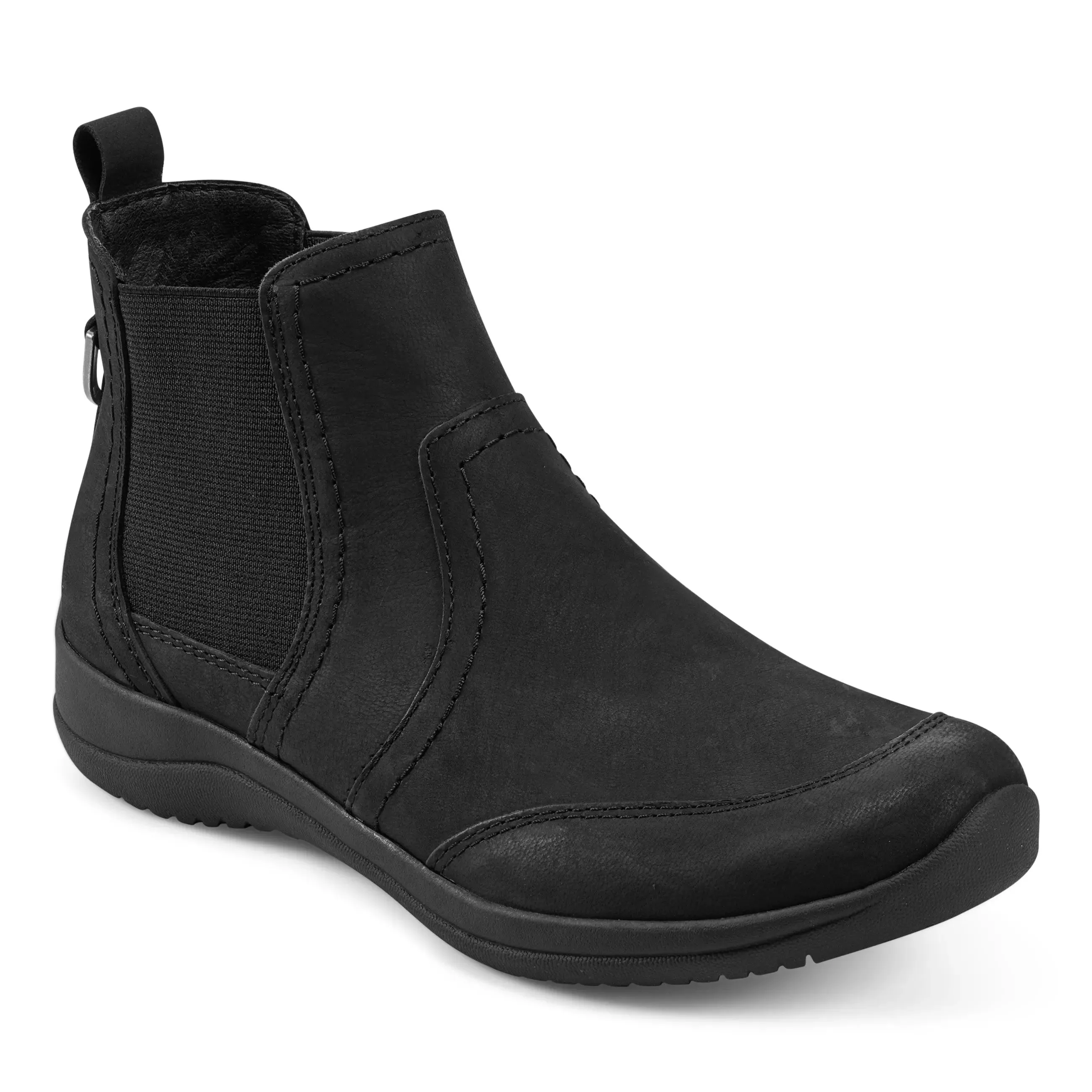 Soft Inner Lining Free Spirit Faine Round Toe Casual Slip-on Flat Booties