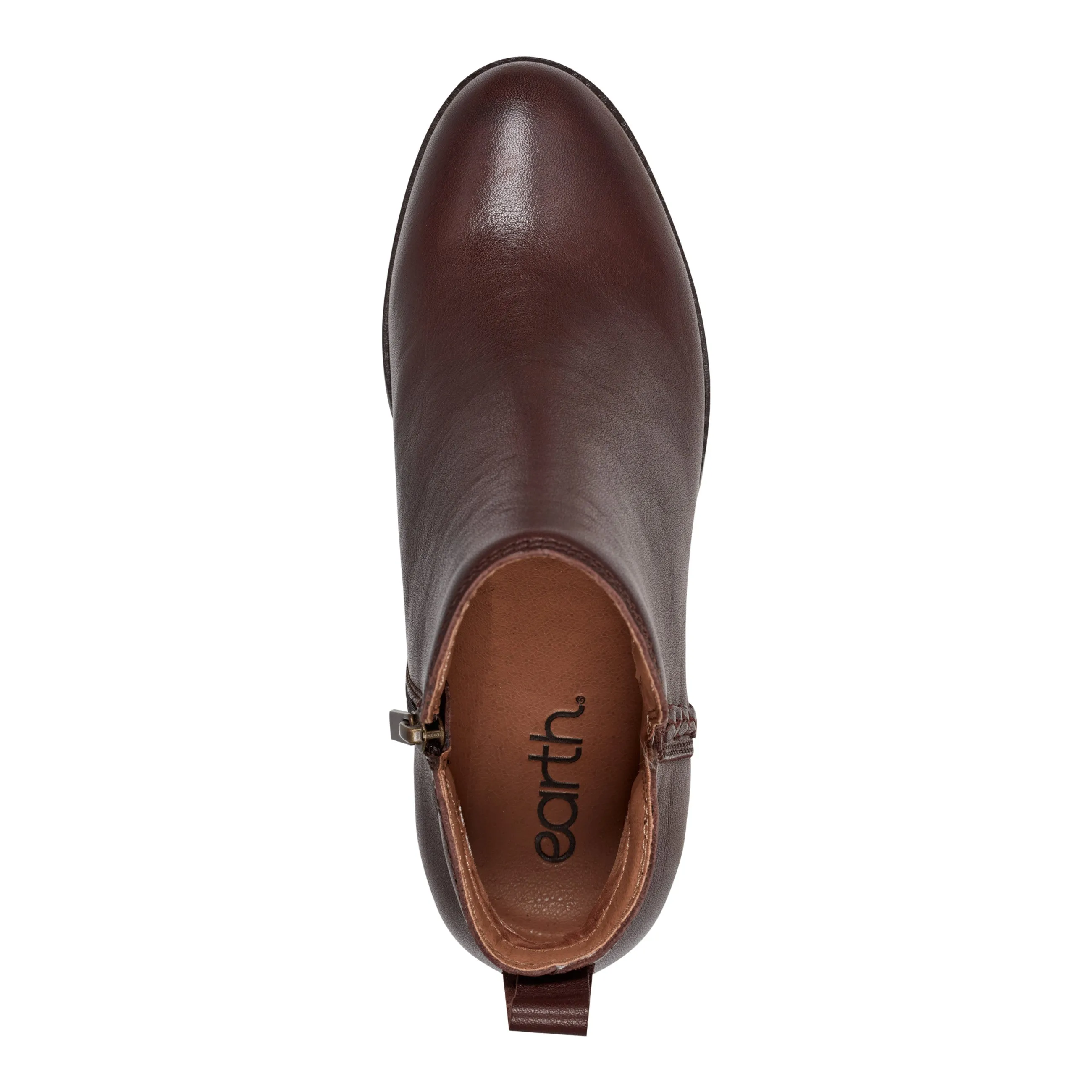 Subtle Lines Marisole Block Heel Slip-on Casual Booties