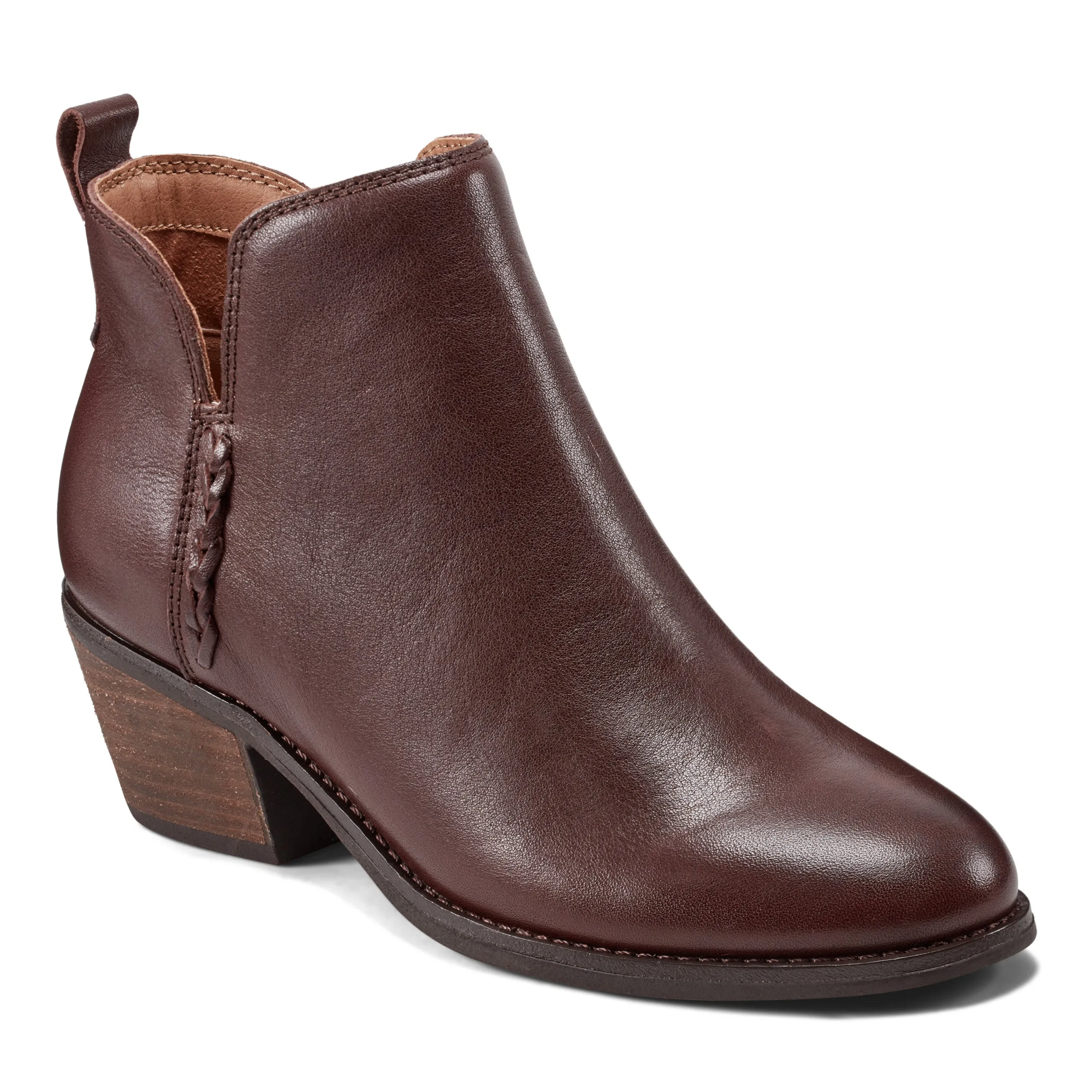 Marisole Block Heel Slip-on Casual Booties Low Profile Rainy Day Commuter Casual Adventure