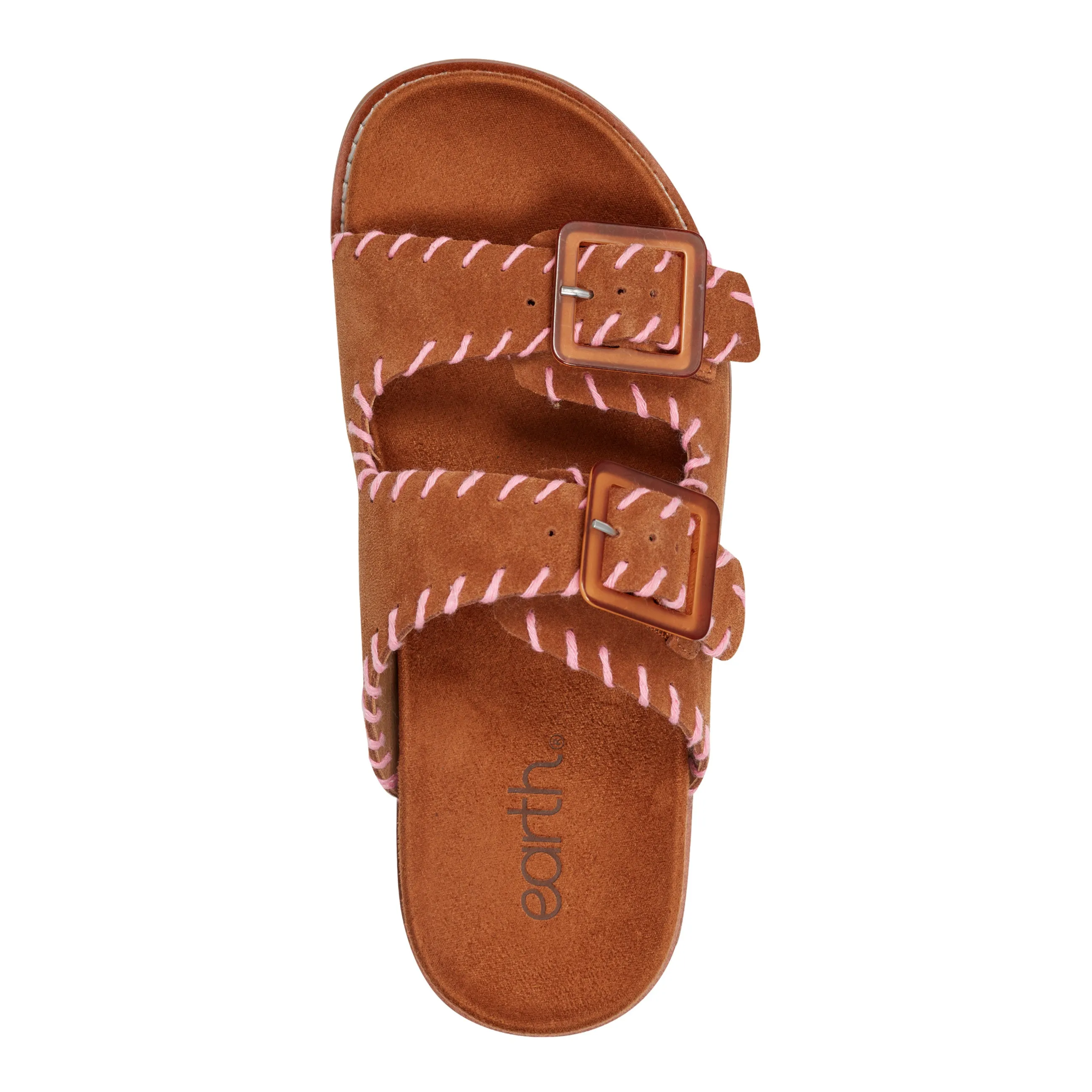 Purple Soft Durable Design Fausto Round Toe Casual Flat Strappy Sandals