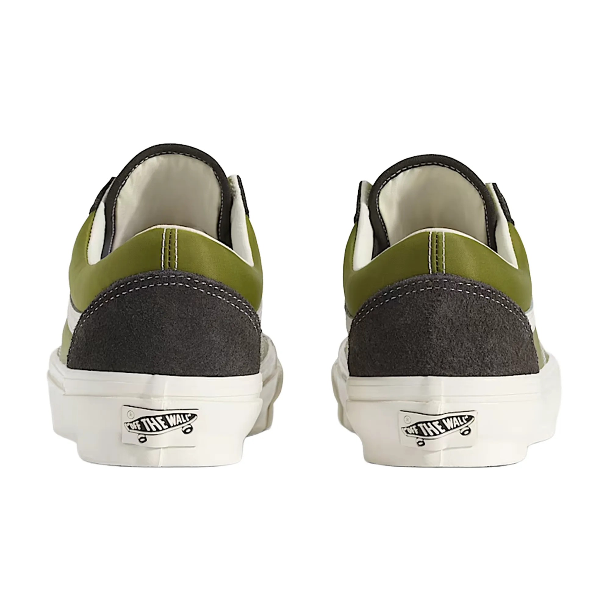 VANS LX OLD SKOOL ACCRA AGED GREEN VN000D9JEMB Quick Flex Lace Tie