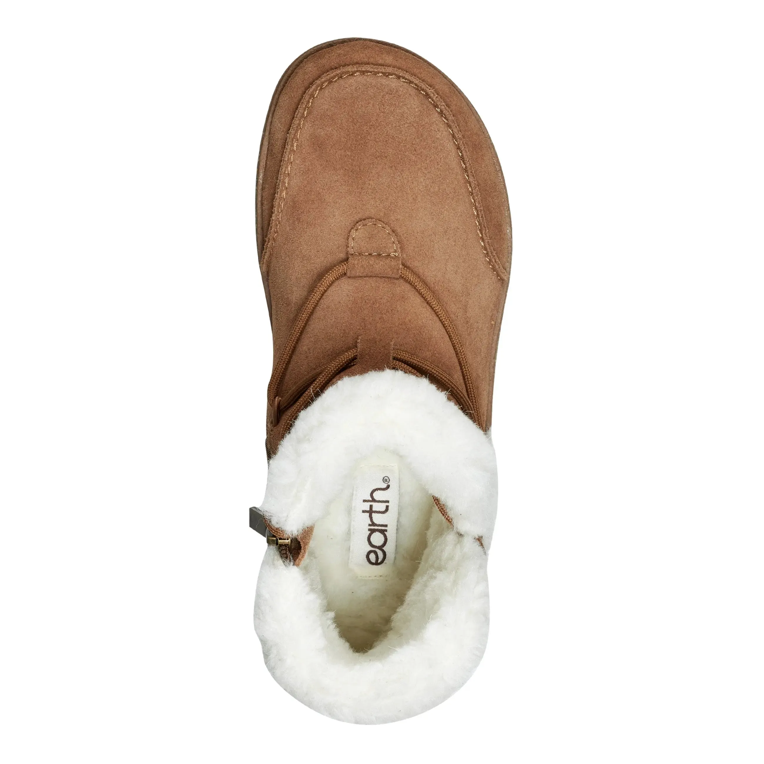 Lift Up Strong material Fleet Cold Weather Lace-up Casual Booties