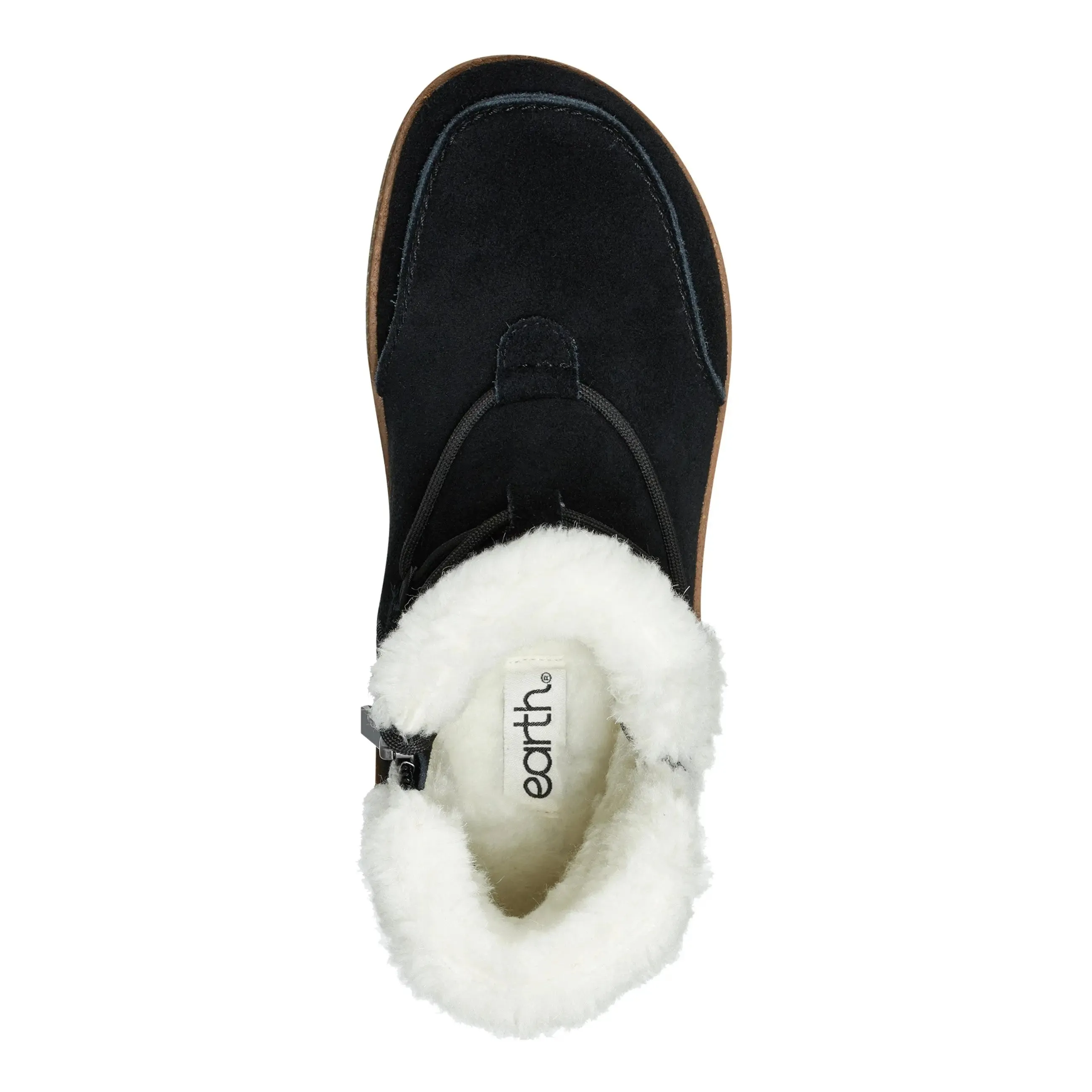 High Traction Weather Resistant User Insulated Morning Walk Fleet Cold Weather Lace-up Casual Booties