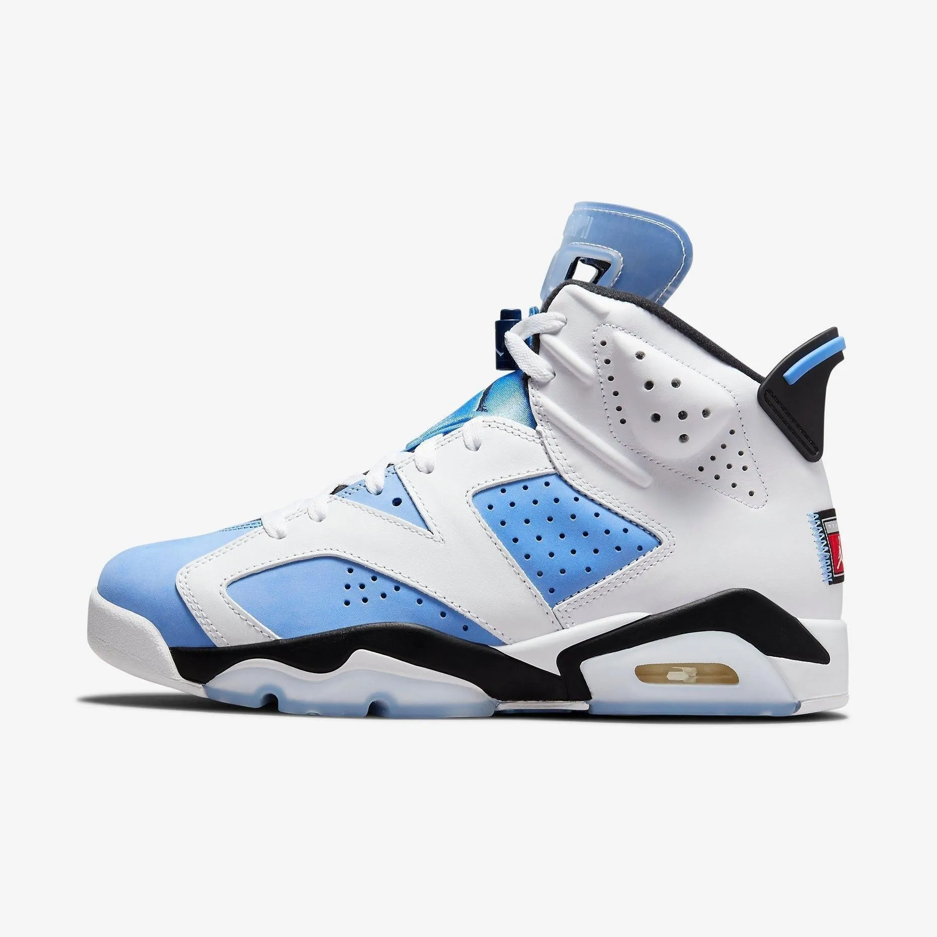 Shock   Resistant (Men's) Air Jordan 6 Retro 'White / UNC University Blue' (2022) CT8529-410