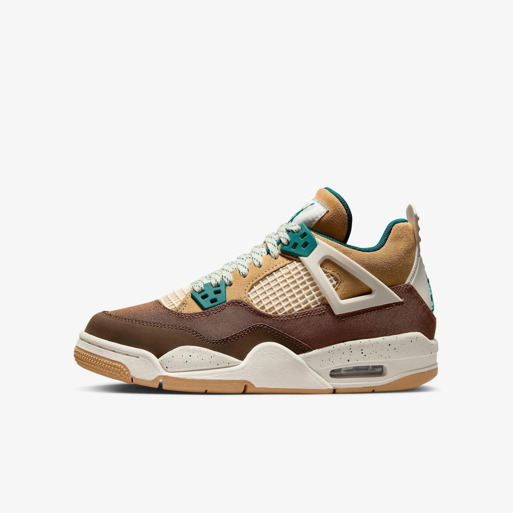 Modern sole Low Cut (GS) Air Jordan 4 Retro 'Cacao Wow' (2023) FB2214-200