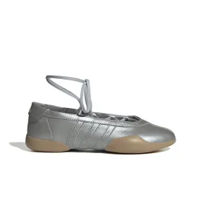 Women's adidas Taekwondo MEI Ballet  Silver Metallic/Gum 3 JR7032 Ventilated Mesh Cold Weather
