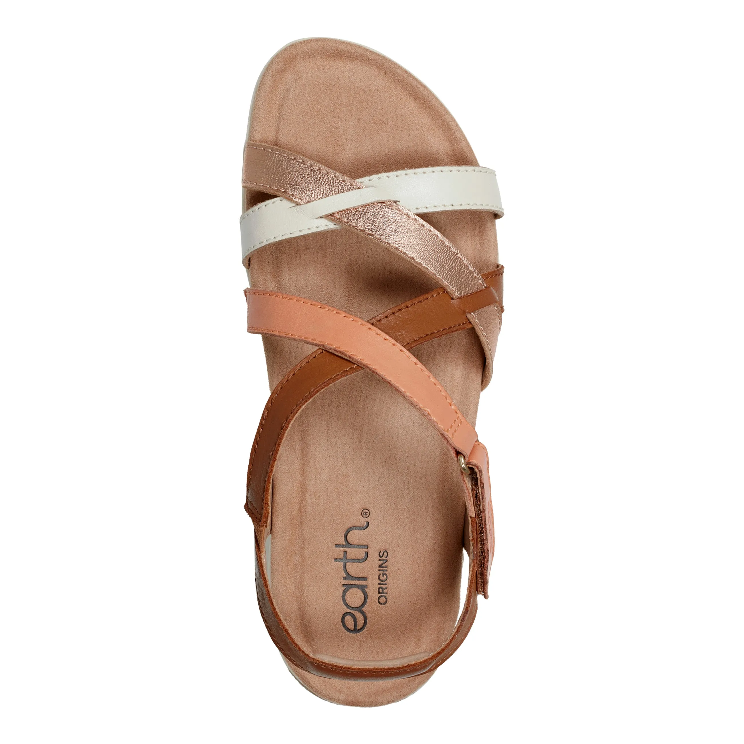 Sterling Casual Strappy Round Toe Flat Sandals Everyday Outdoor Shoes