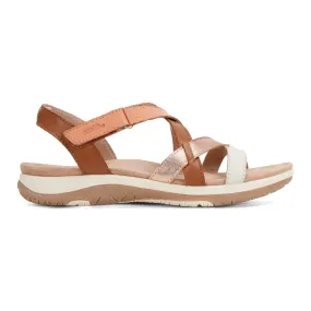 Sterling Casual Strappy Round Toe Flat Sandals Mild Style
