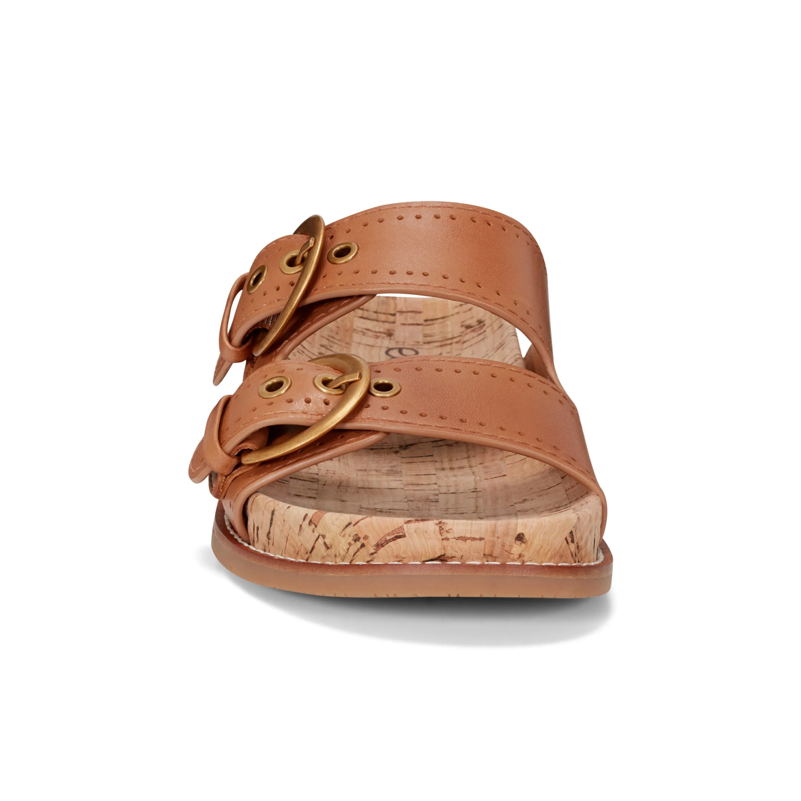 Francii Round Toe Casual Slip-on Flat Sandals Fast Drying Relax Fit