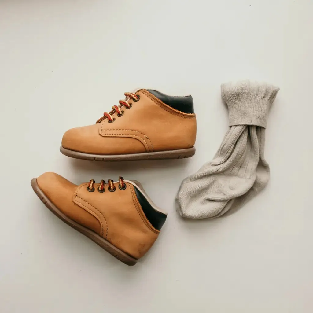 Power Base Ollie First Walker - Tan Nubuck